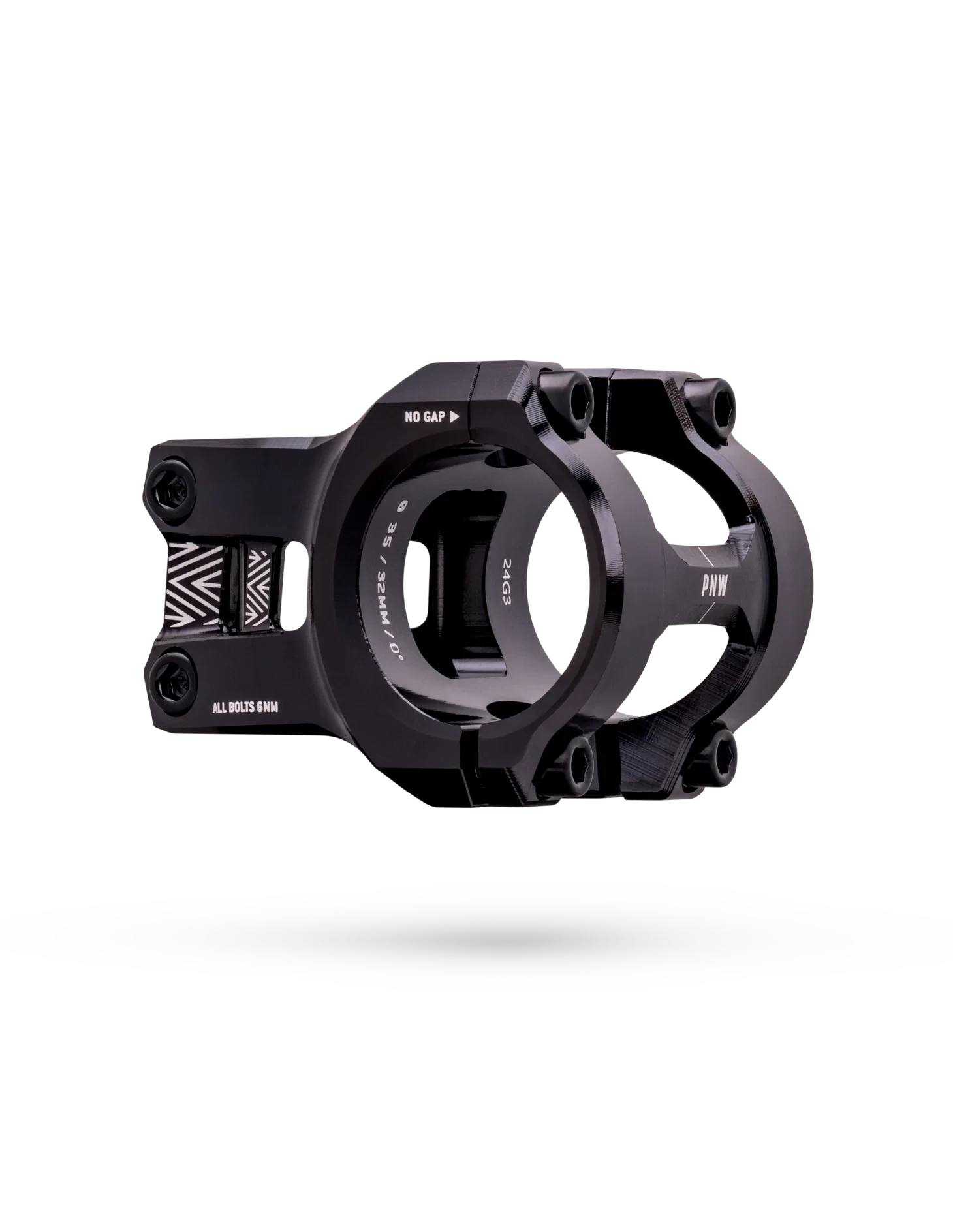 PNW Components Loam CNC Stem Black / 32mm / 31.8mm