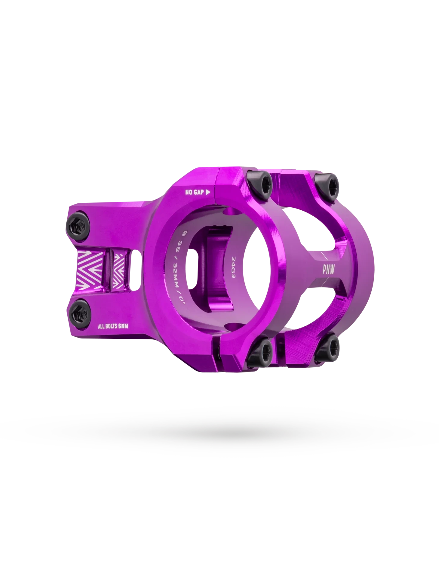 PNW Components Loam CNC Stem Purple / 32mm / 31.8mm