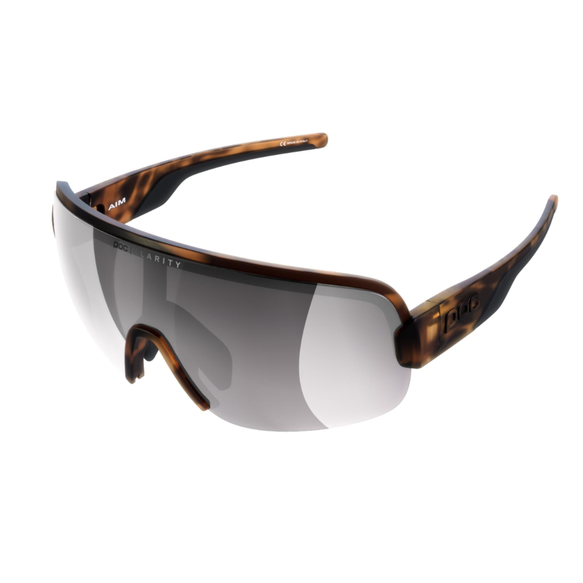 POC Aim Tortoise Brown / Clarity Road/Sunny Silver
