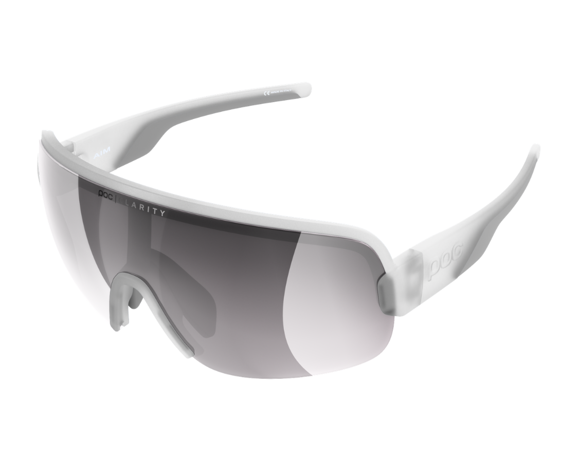 POC Aim Transparant Crystal / Clarity Road/Sunny Silver
