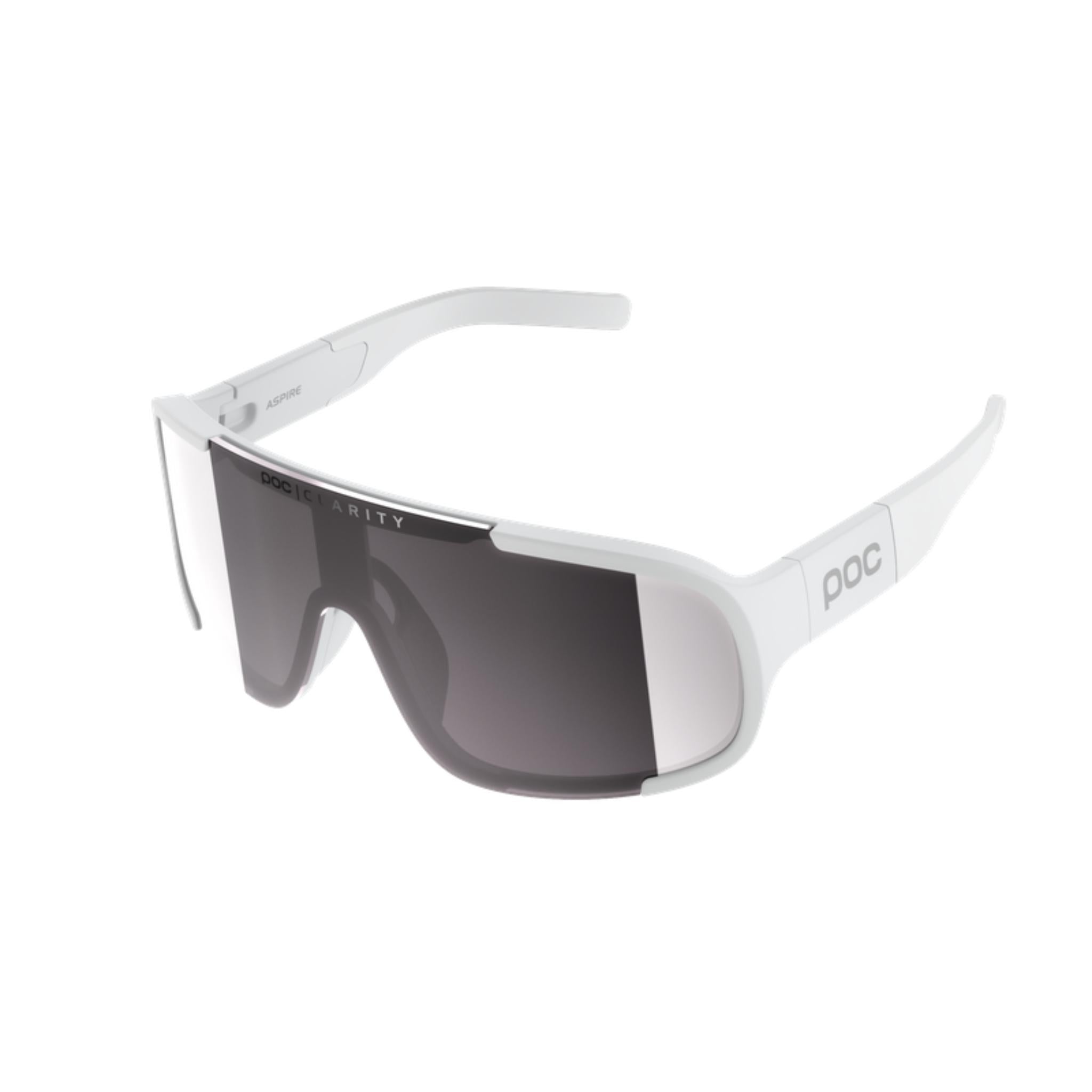 POC Aspire Glasses Hydrogen White / Clarity Road/Sunny Silver
