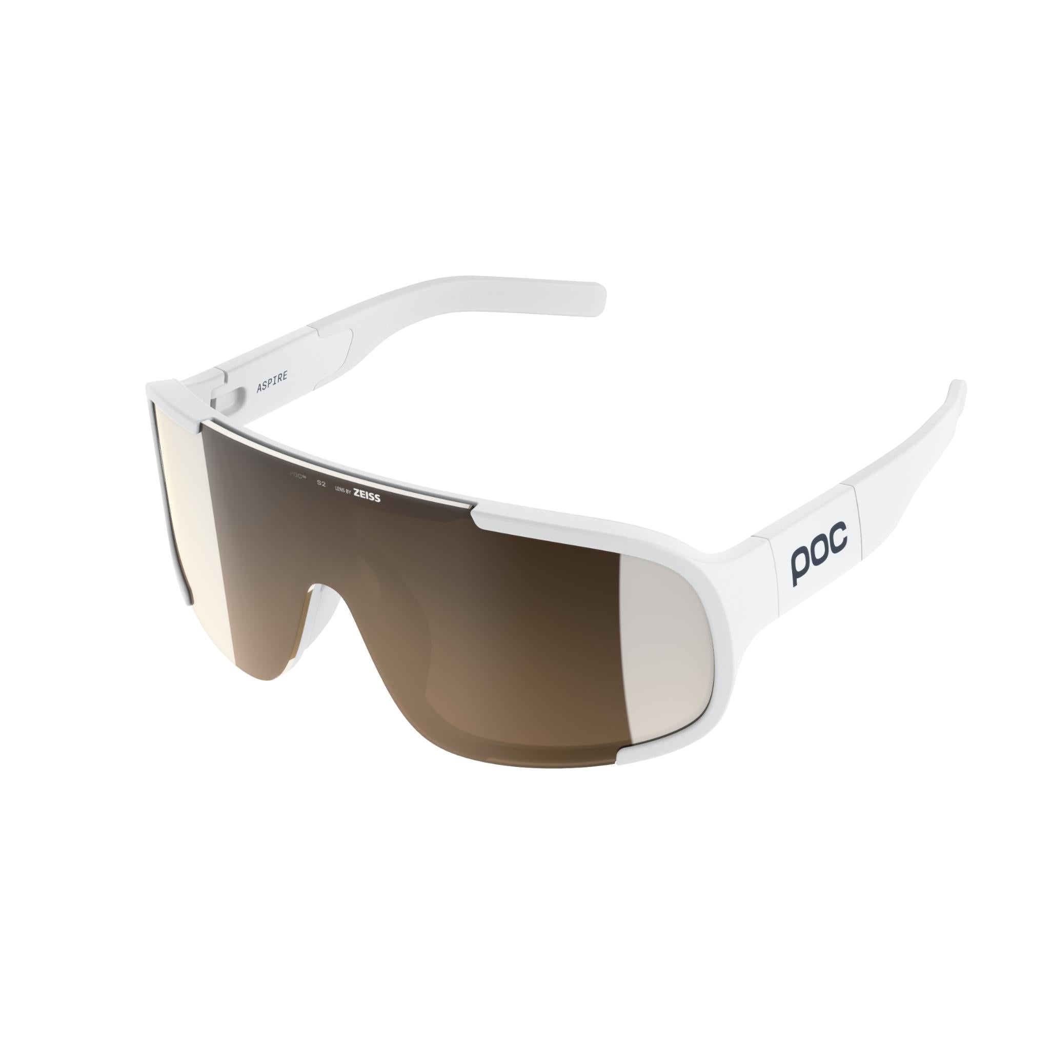 POC Aspire Glasses Hydrogen White / Clarity Trail /Partly Sunny Silver