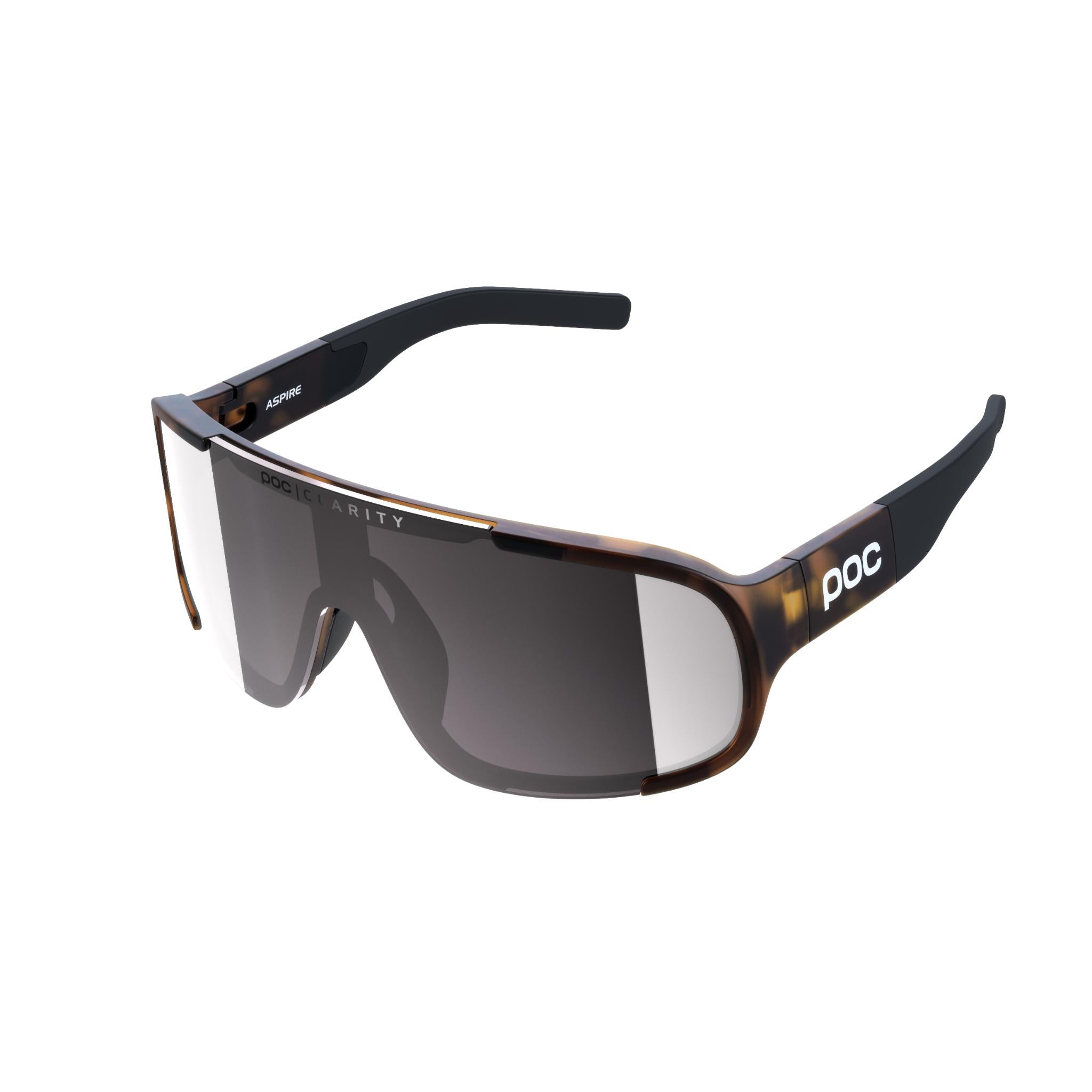 POC Aspire Glasses Tortoise Brown / Clarity Road/Sunny Silver