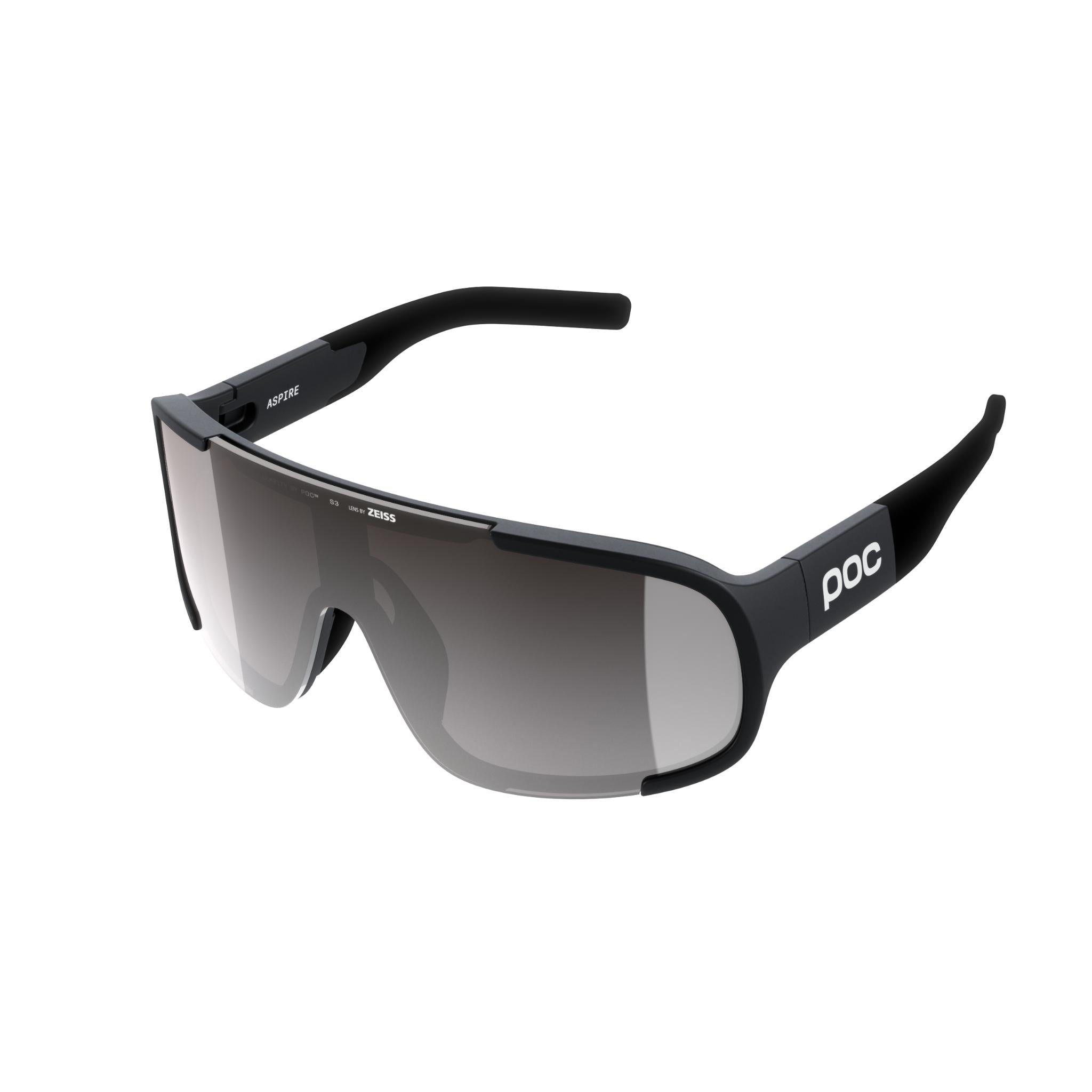 POC Aspire Mid Glasses Uranium Black / Clarity Trail/Partly Sunny Silver