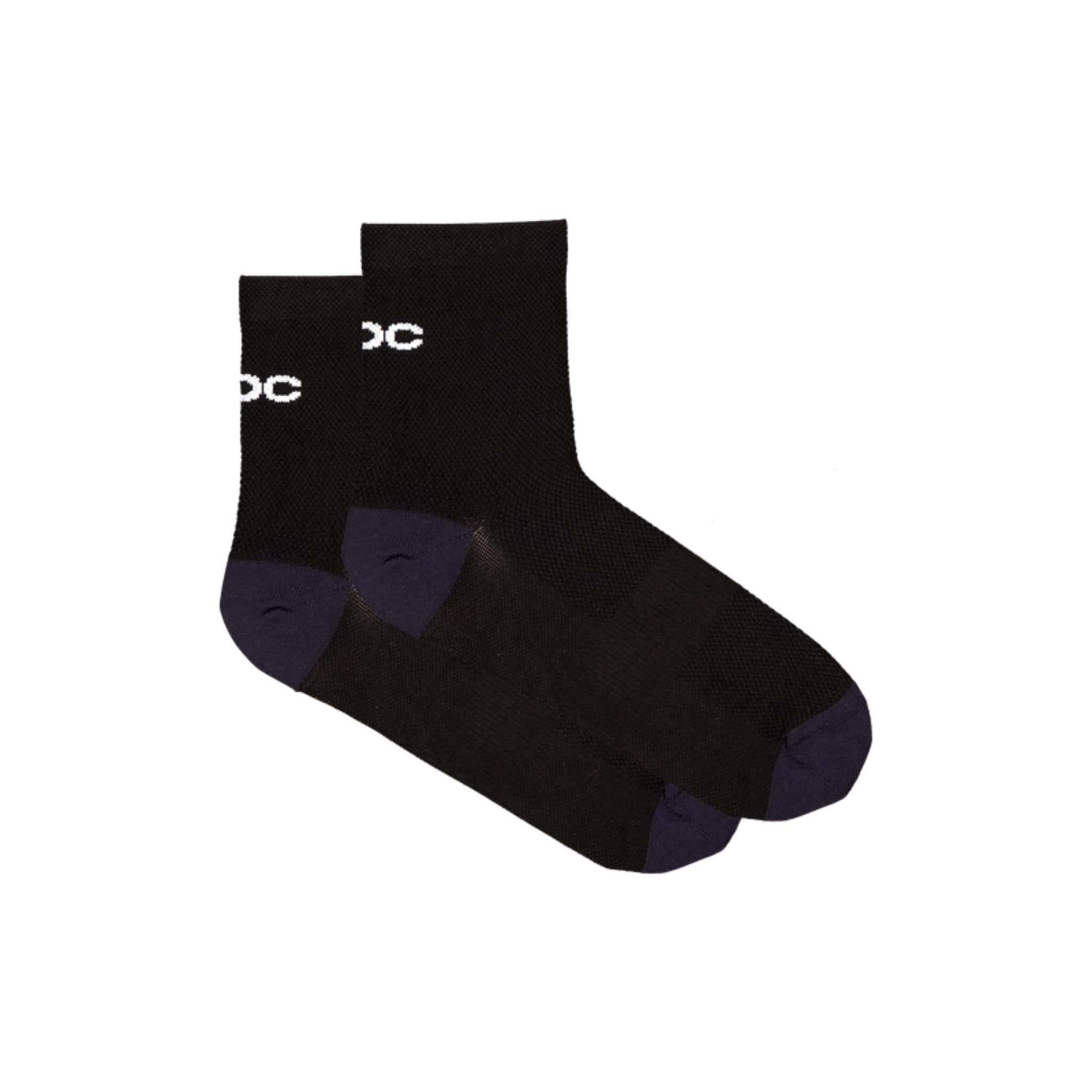 POC Cadence Road Air Socks Uranium Black / Small/37-39
