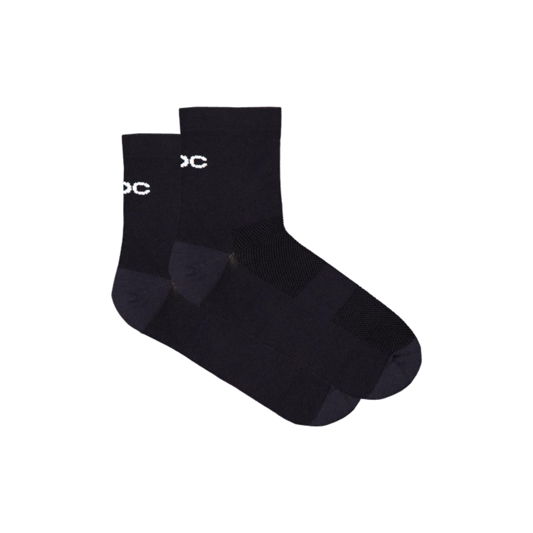 POC Cadence Road Short Socks Uranium Black / Small/37-39