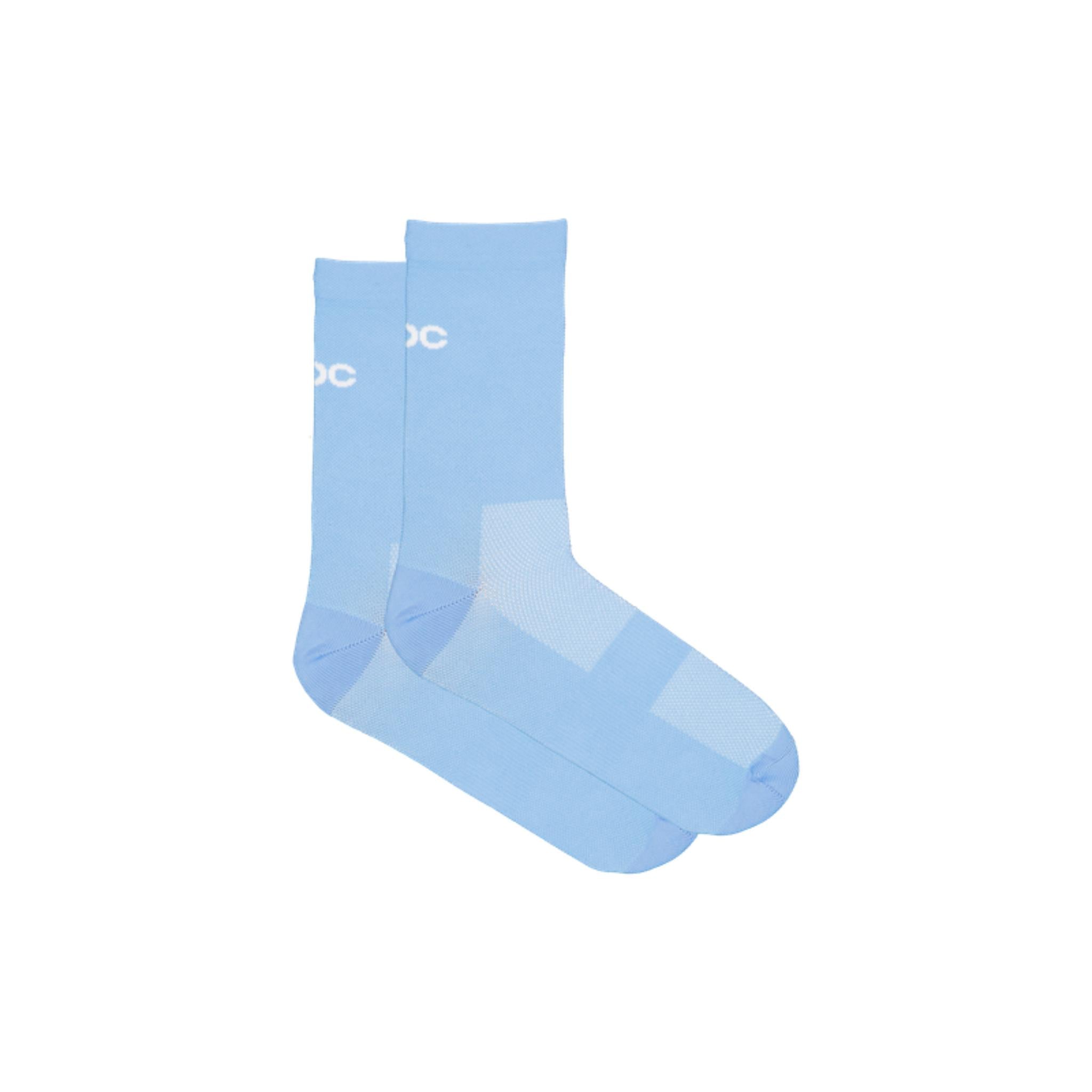 POC Cadence Road Socks Bazzite Blue / Small/37-39