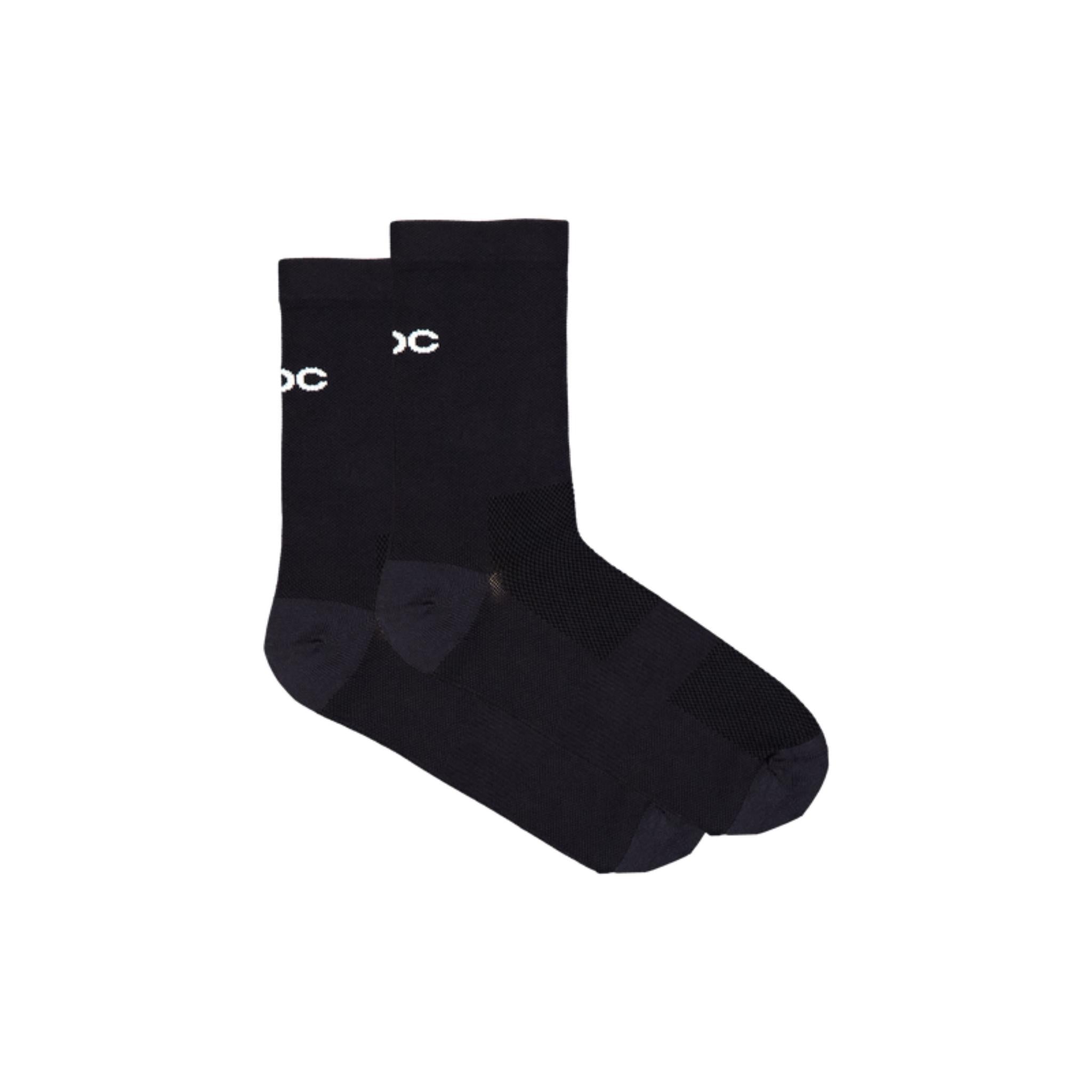 POC Cadence Road Socks Uranium Black / Small/37-39