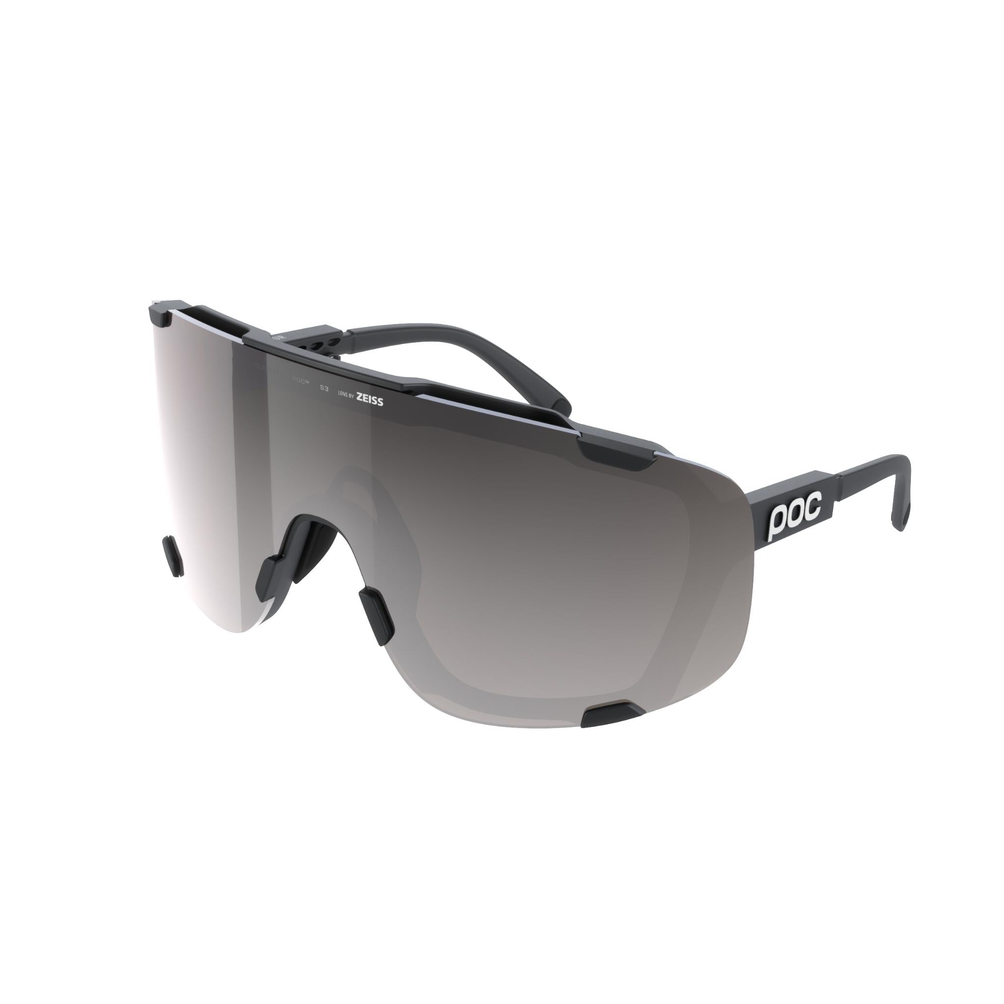 POC Devour WF Glasses Uranium Black / Clarity Road/Sunny Silver