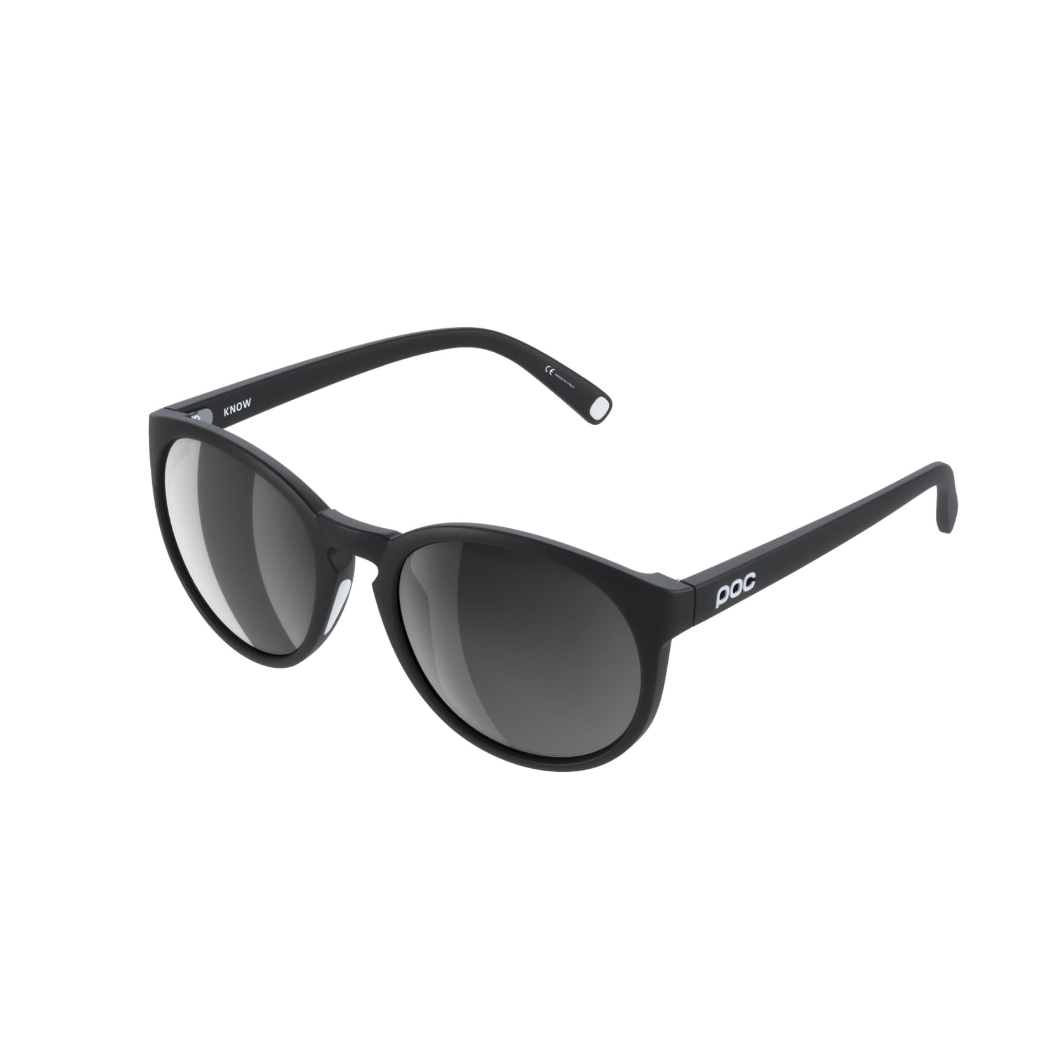 POC Know Glasses Uranium Black/Hydrogen White / Clarity Universal/Sunny Grey