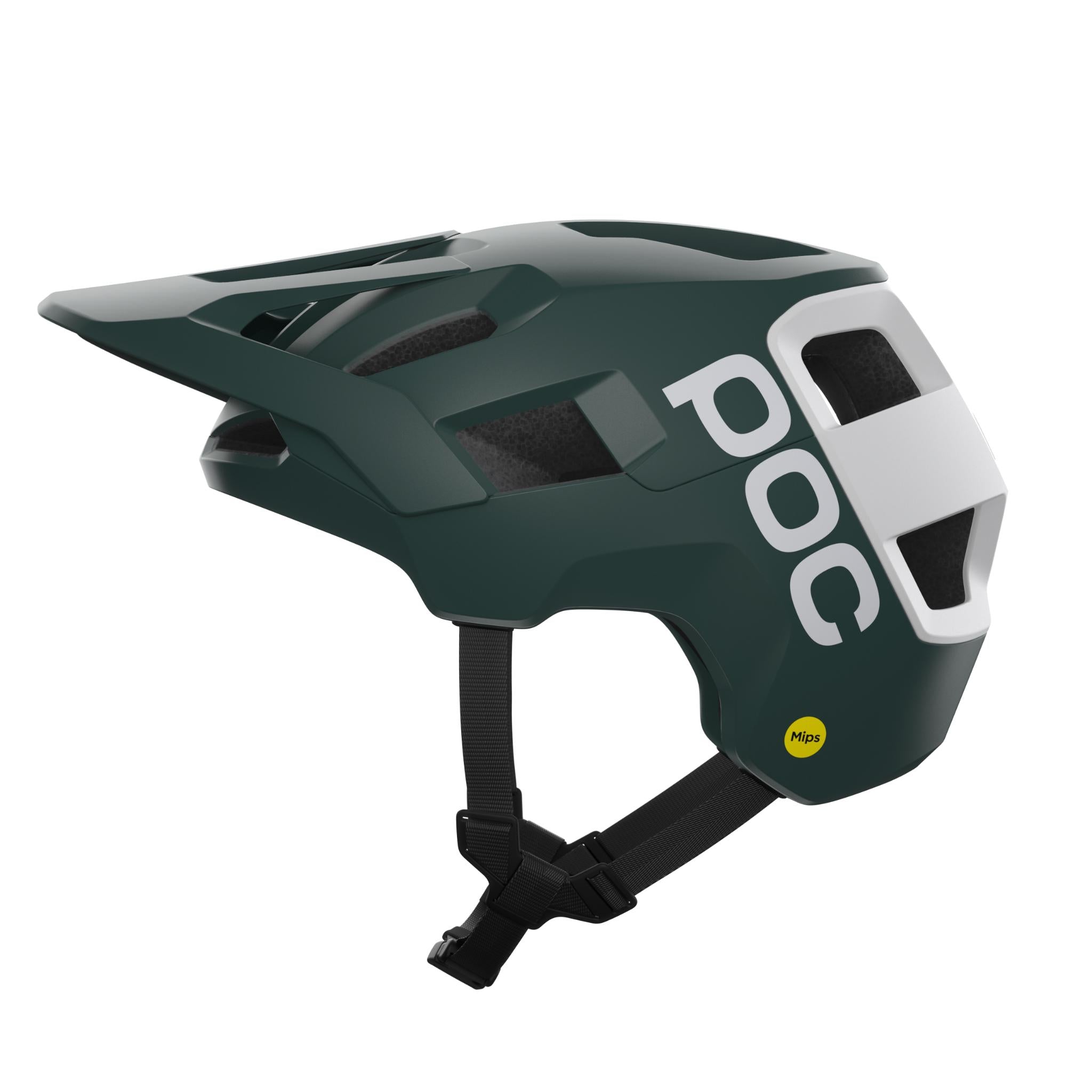 POC Kortal Race MIPS MTB Helmet Pargasite Green Matt/Hydrogen White Matt / XS-S/51-54cm