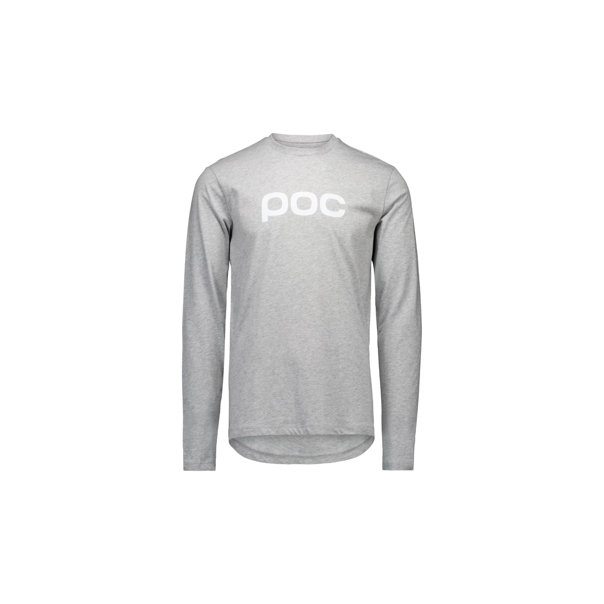 POC L/S Tee Grey Melange / XS