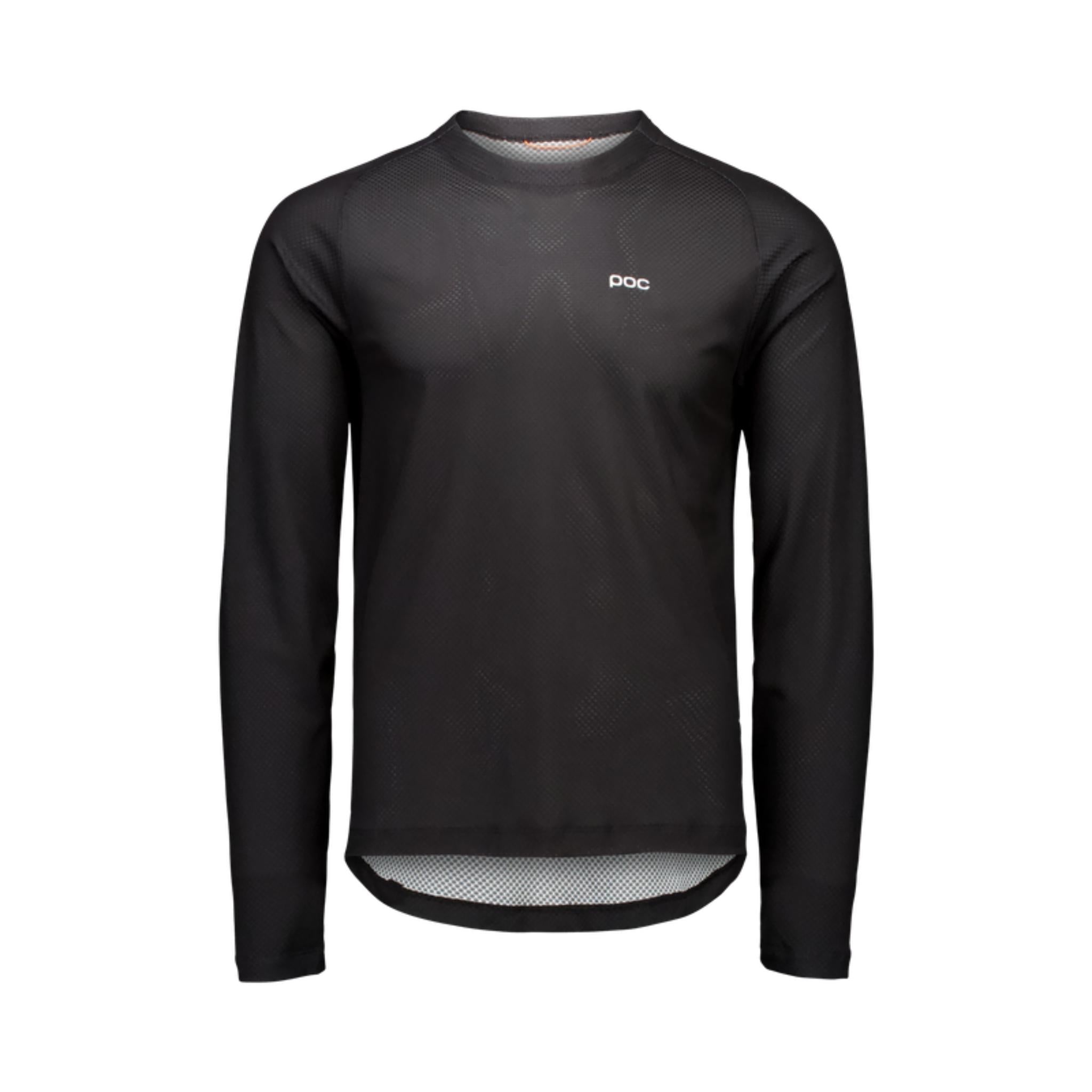 POC Men's Motion Air L/S Jersey Uranium Black / XS