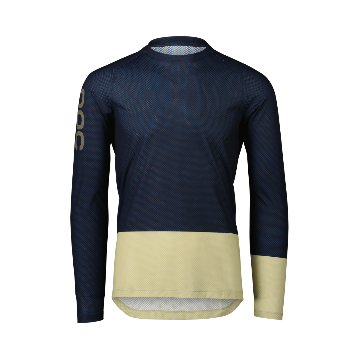 POC MTB Pure LS Jersey Turmaline Navy/Prehnite Green / XS