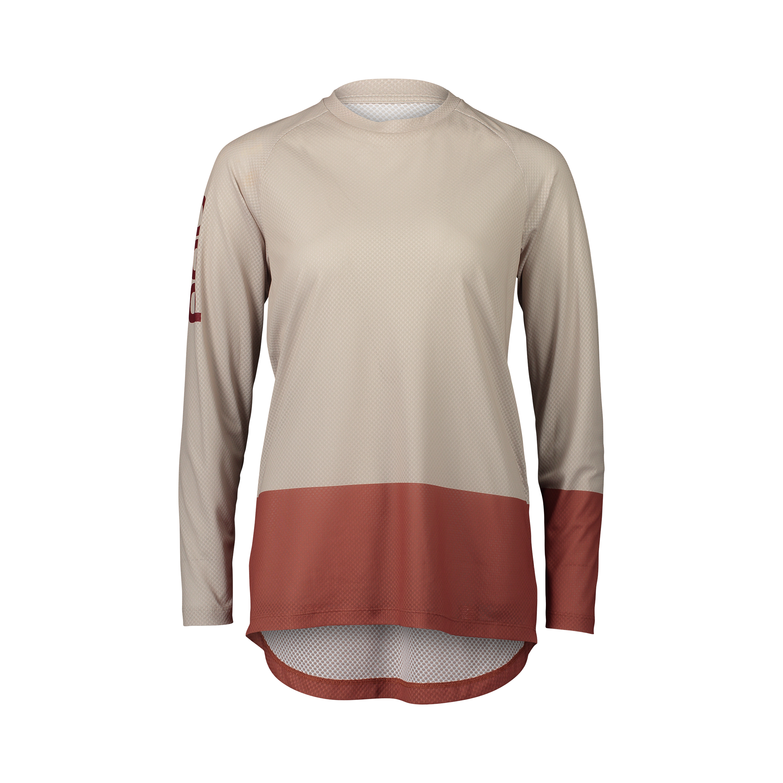 POC Pure LS Women's MTB Jersey Light Sandstone Beige/Himalayan Salt / XS