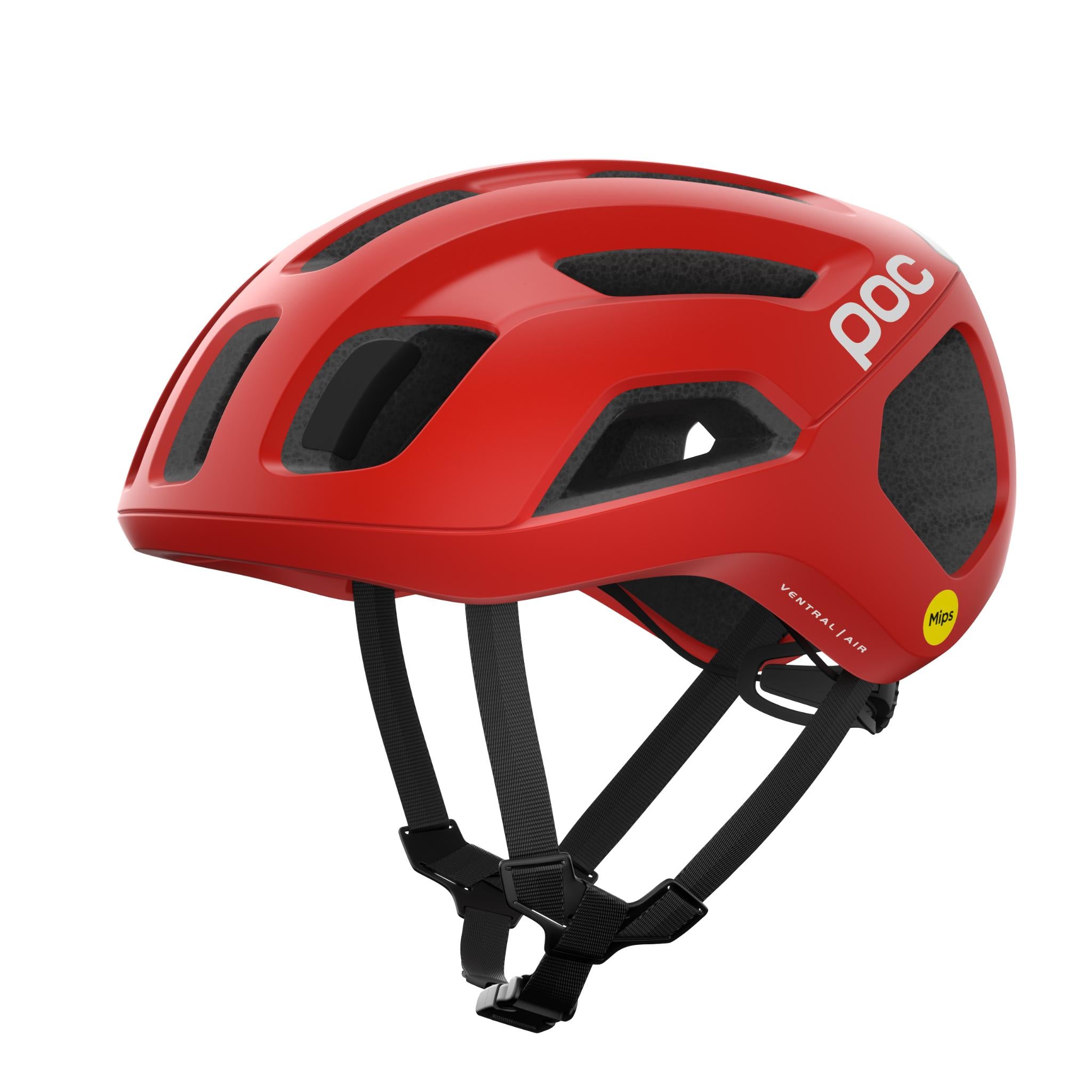 POC Ventral Air WF MIPS Road Helmet Prismane Red Matt / S/55-58cm