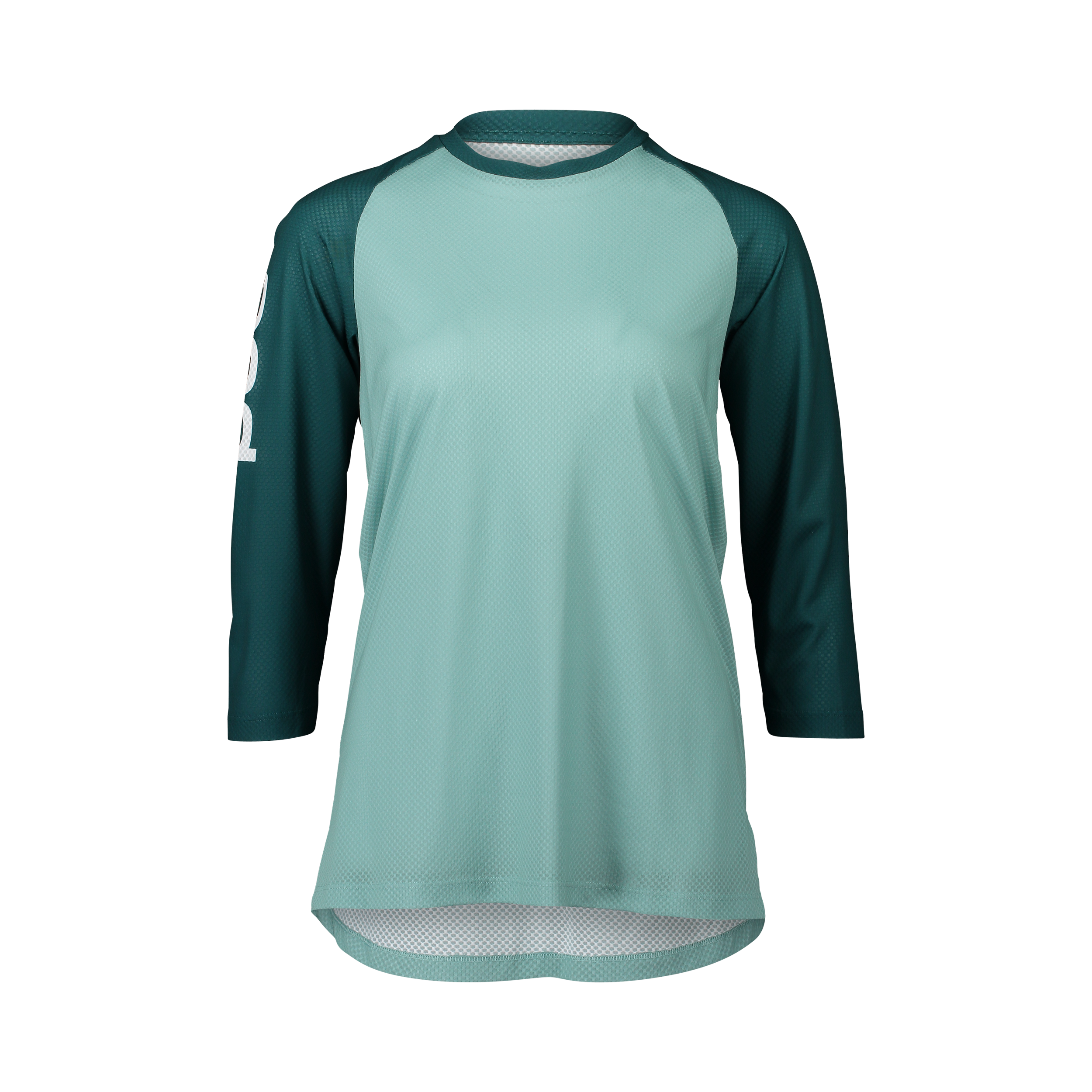 POC Women's MTB Pure 3/4 Jersey Lt Dioptase Blue/Dioptase Blue / XS