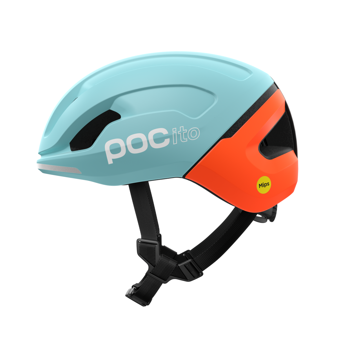 POCito Omne MIPS Helmet Indicolite Blue Matt/Carnelian Orange Matt / XS/48-52cm