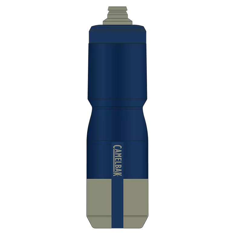 Podium Insulated Steel Bottle 650ml Mercury Deep Sea / 650ml