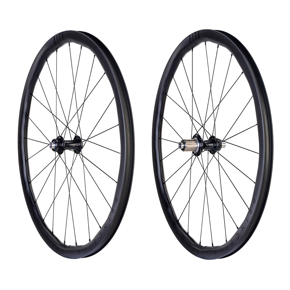 Princeton CarbonWorks Alta 3532 - White Industries Hubs Black / White Industries Hub / Campag
