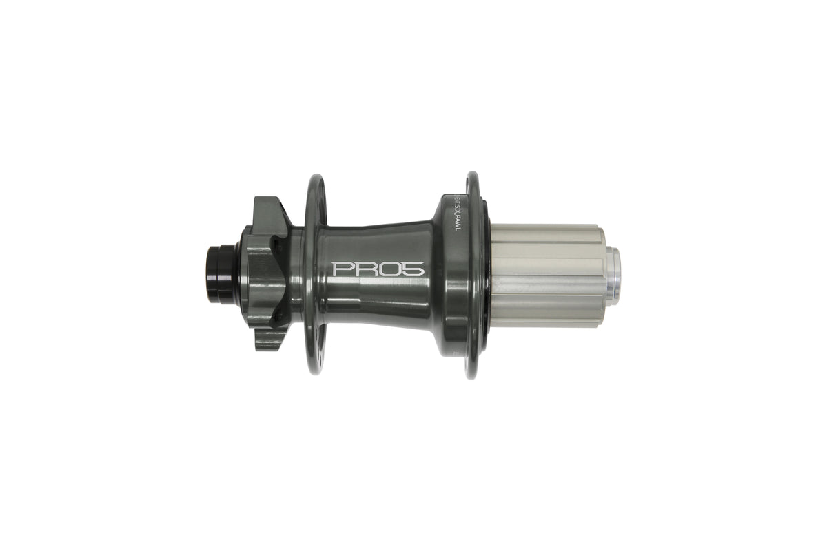 Pro 5 Rear Hub 6-Bolt - Smoke Smoke / 24H / 135 x 12mm - Shimano Microspline
