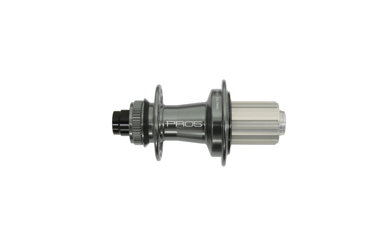 Pro 5 Rear Hub Centre Lock - Smoke