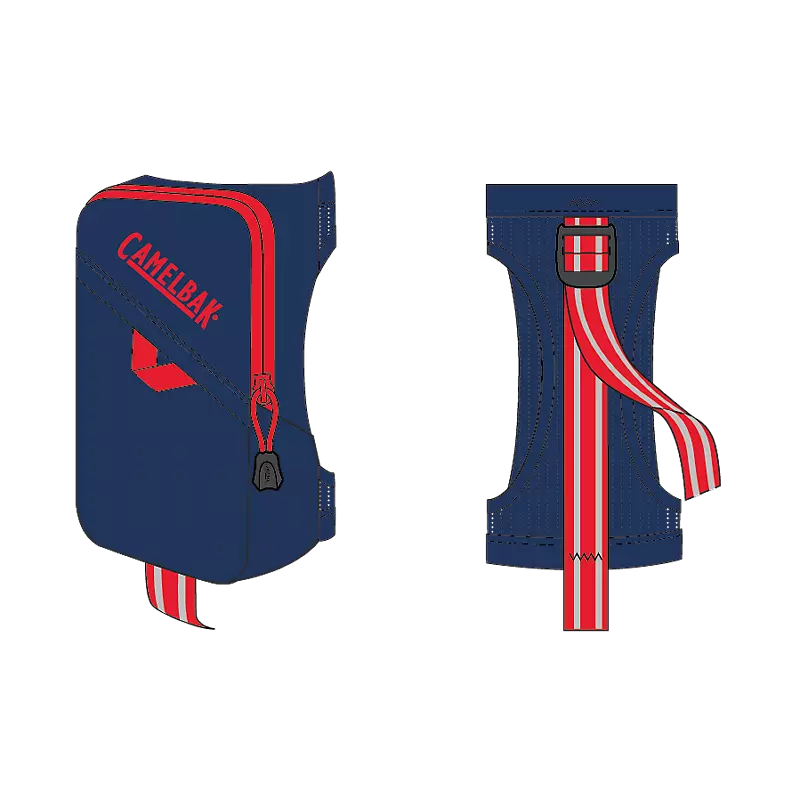 Quick Grip Chill Insulated Handheld Bottle 620ml Deep Sea / 500ml