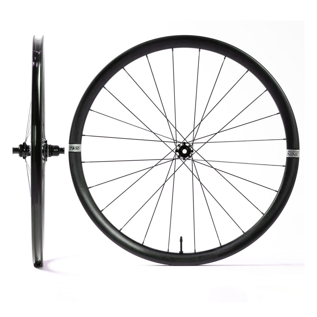 R35 Carbon Solix R CL Rear Wheel Black