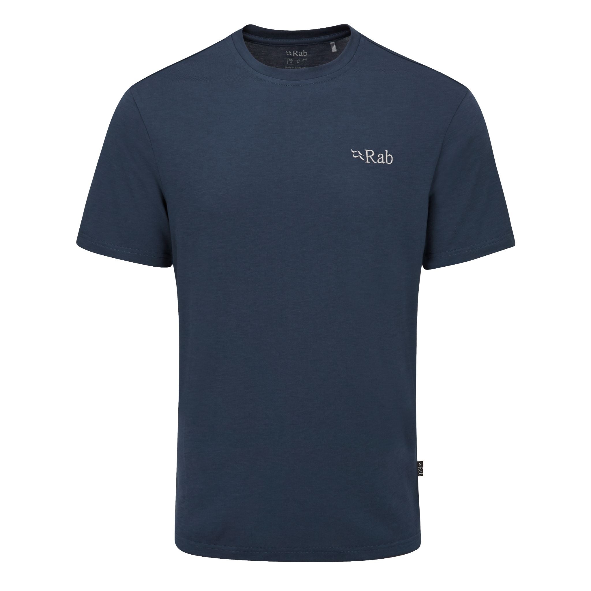 Rab Crimp Logo Tee Tempest Blue / S