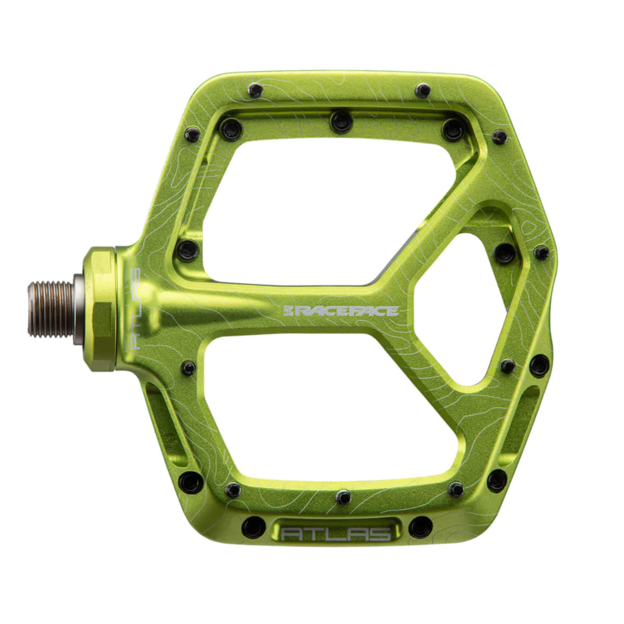 Race Face Atlas Pedals Green
