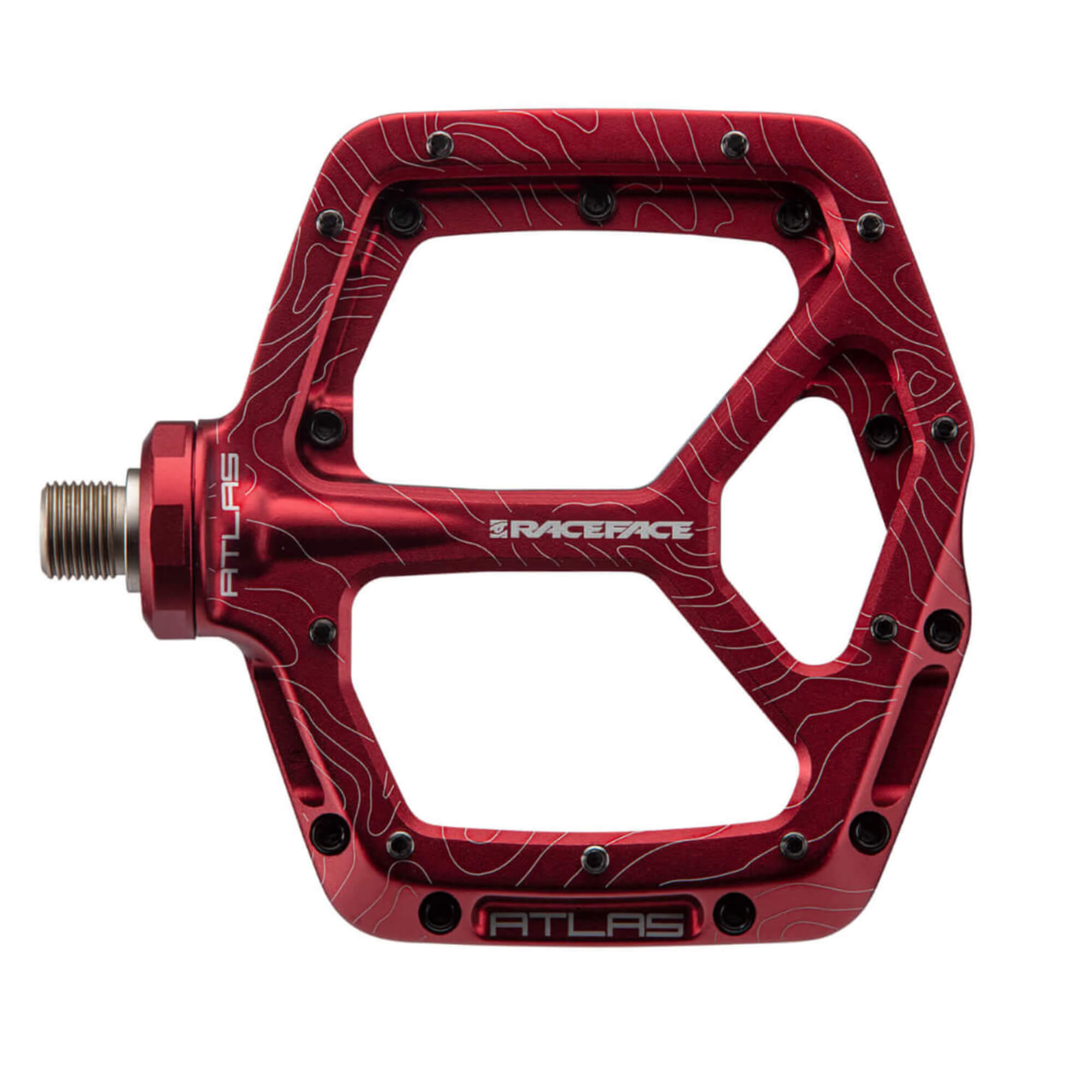 Race Face Atlas Pedals Red