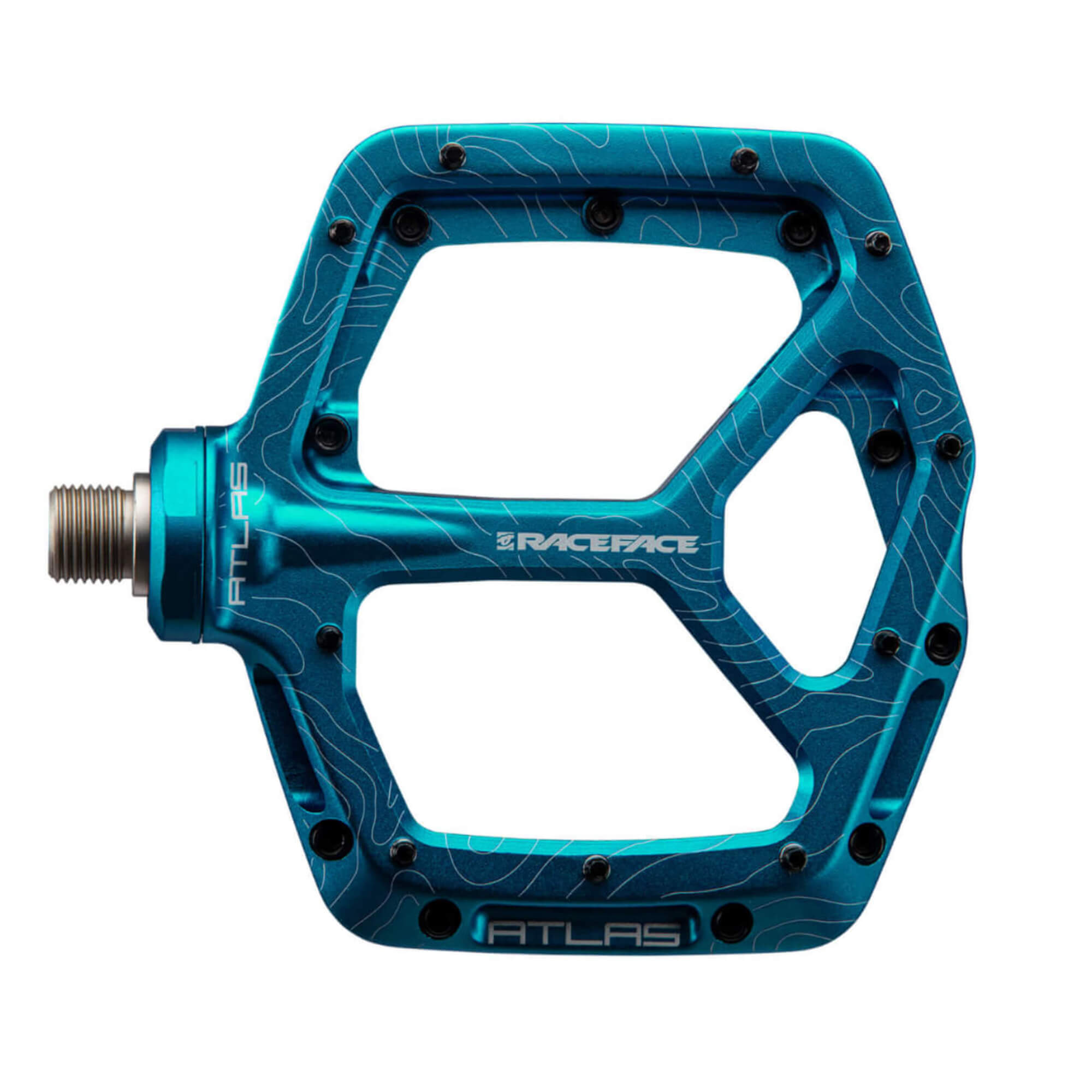 Race Face Atlas Pedals Turquoise