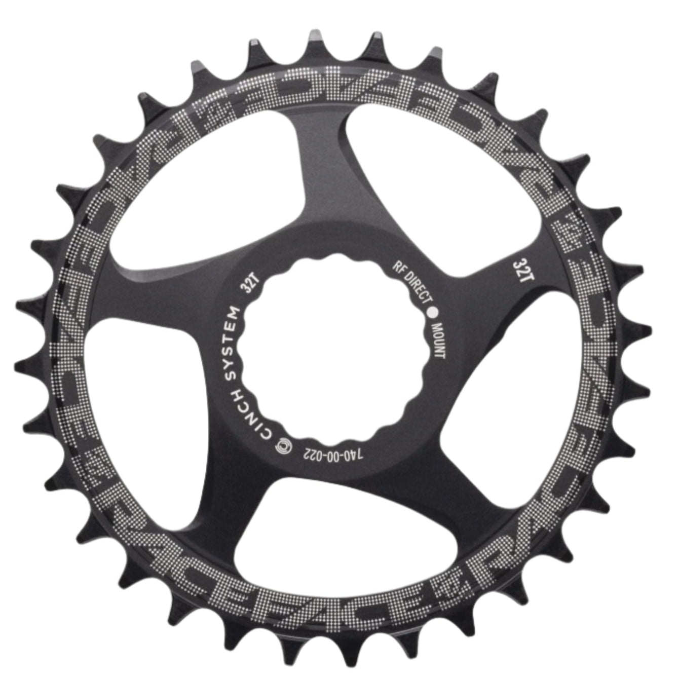 Race Face Direct Mount Narrow/Wide Single Chainring Matte Black / 24T