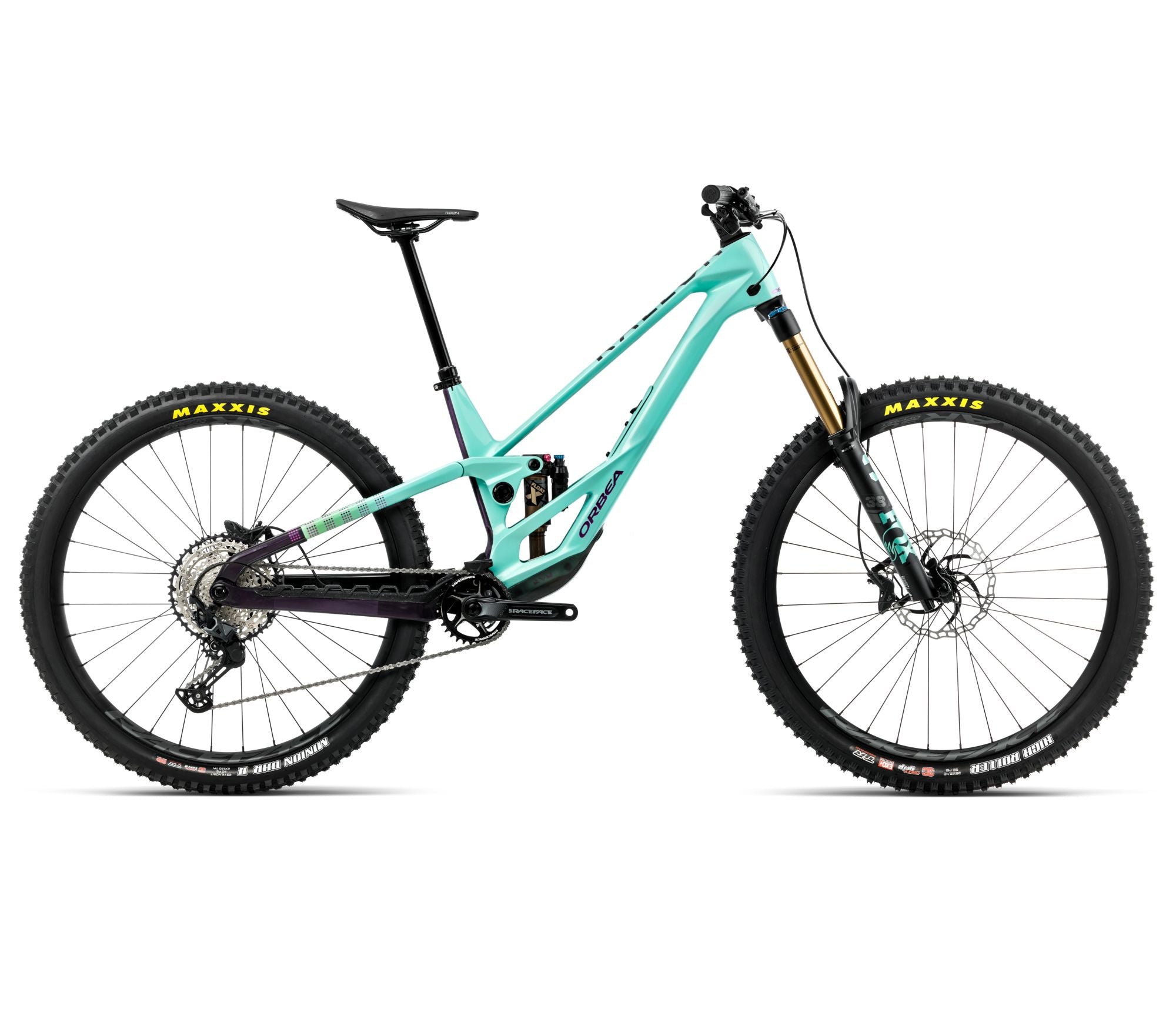 Rallon 450 E10 2026 Aloha Green - Fantasy Purple Carbon View (Gloss) / S