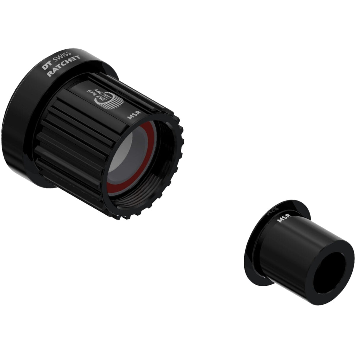 Ratchet EXP Freehub Conversion Kit Shimano Microspline Road Black Steel / Shimano Micro Spline Road / 142 x 12mm