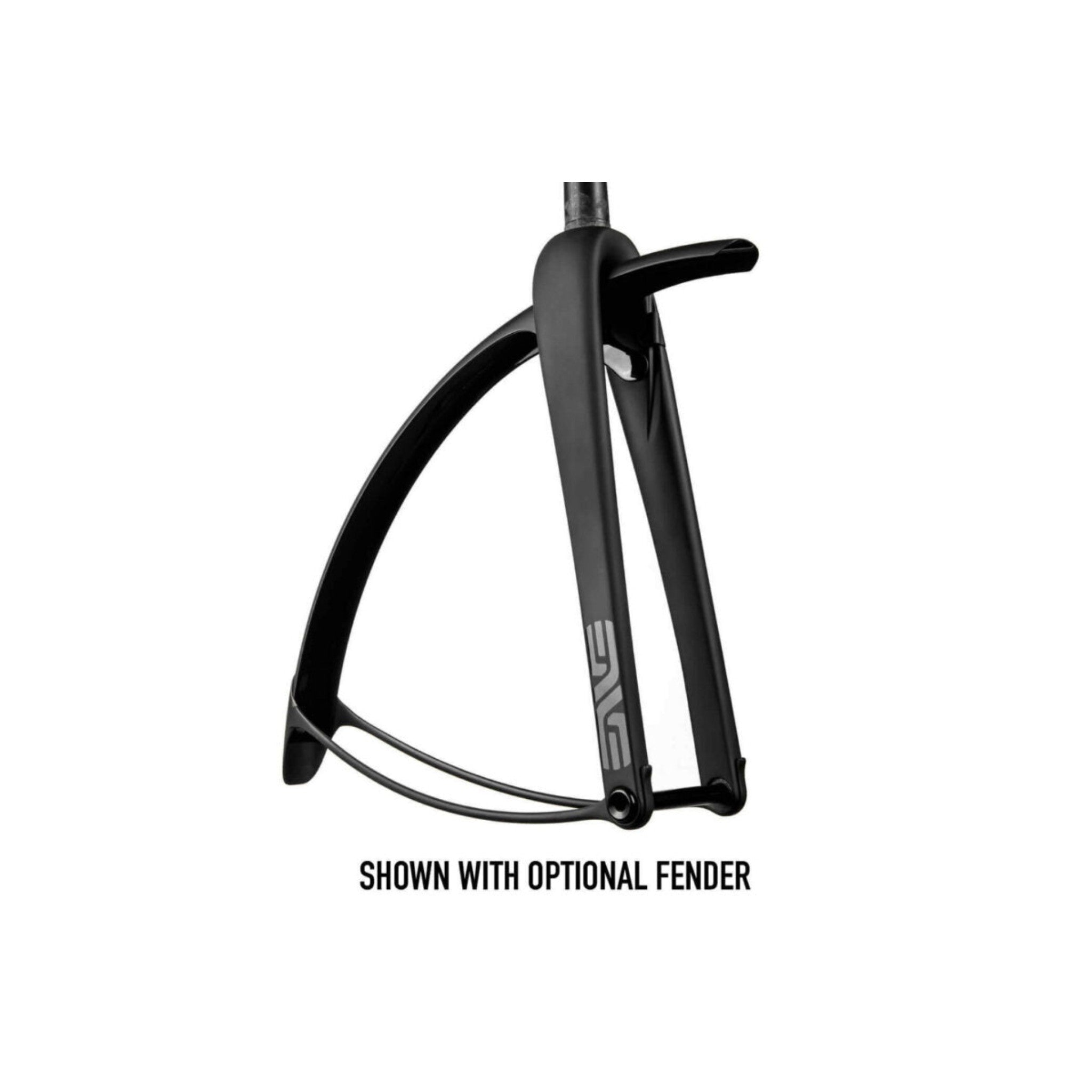 RD Disc 1 1/4 Taper SR Thru Fork Black / 50 rake