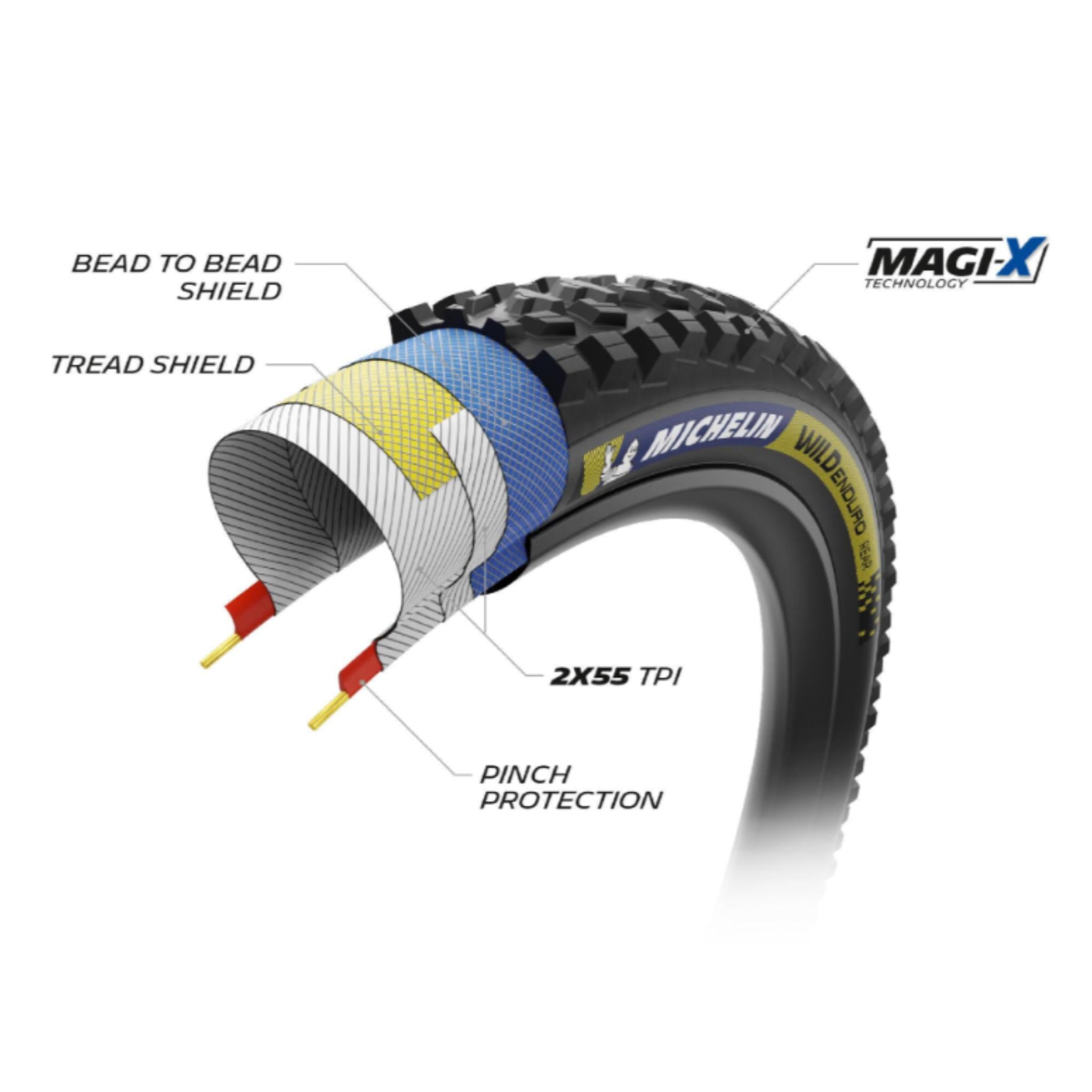 Michelin Wild Enduro MS Racing Line Tyre