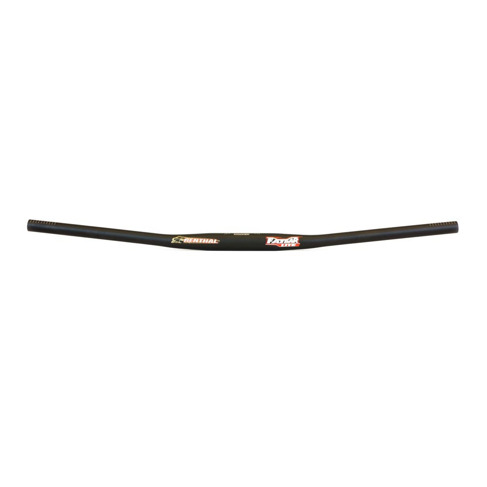 Renthal Fatbar Lite Zero Rise Black / Zero / 31.8mm