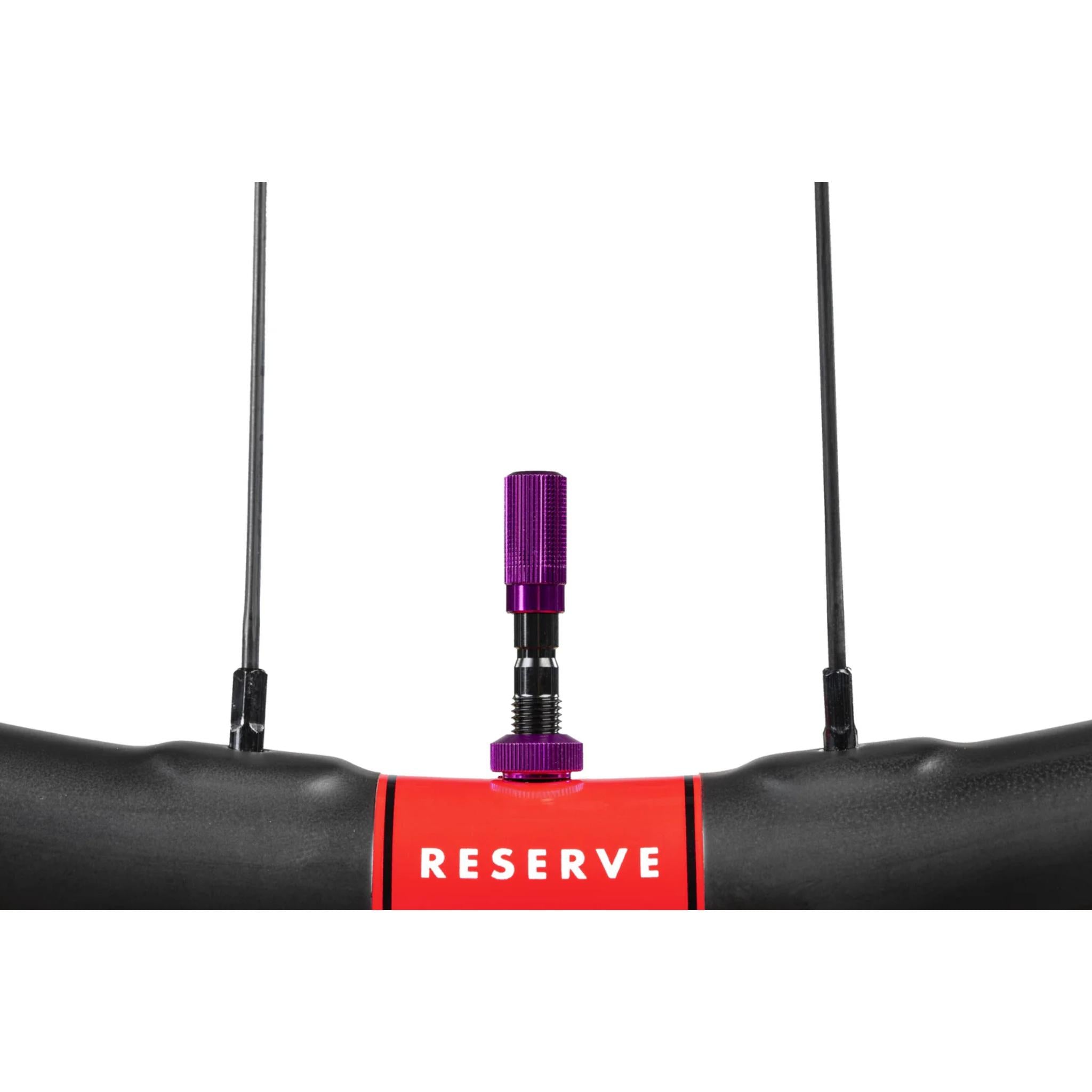 Reserve Fillmore Valve Cap Kit Purple