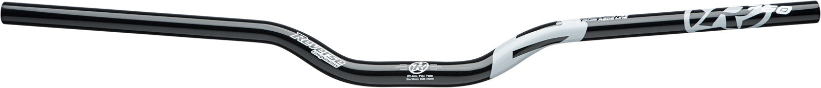 Reverse Base Handlebars Black/Grey / 760mm x 25.4mm x 38mm Rise