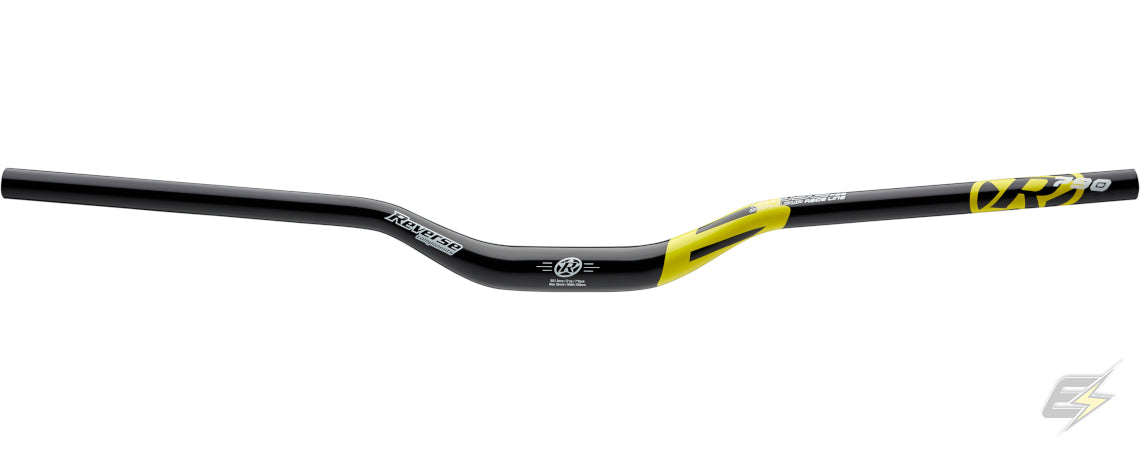 Reverse Base Handlebars Black/Yellow / 790mm x 31.8mm x 35mm Rise