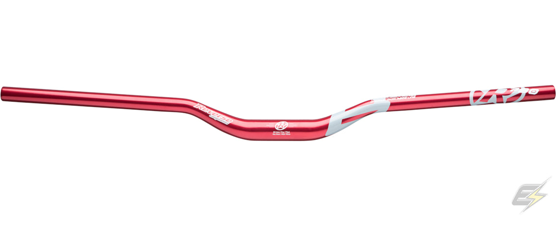 Reverse Base Handlebars Red/Grey / 790mm x 31.8mm x 35mm Rise