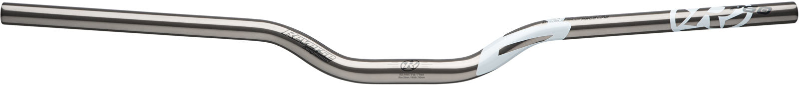 Reverse Base Handlebars Titangrey / 760mm x 25.4mm x 38mm Rise