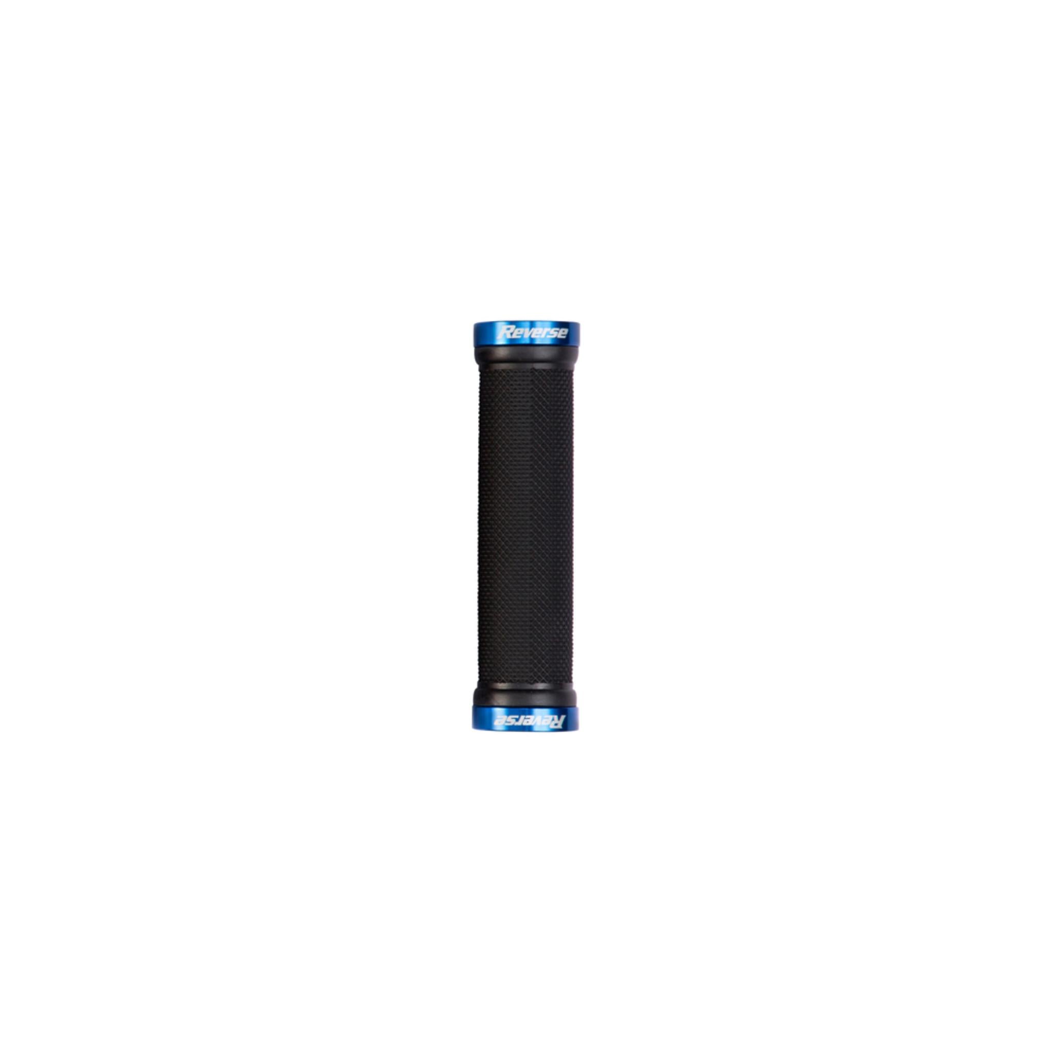 Reverse Classic Lock On Grips Black/Blue / 28mm Thick