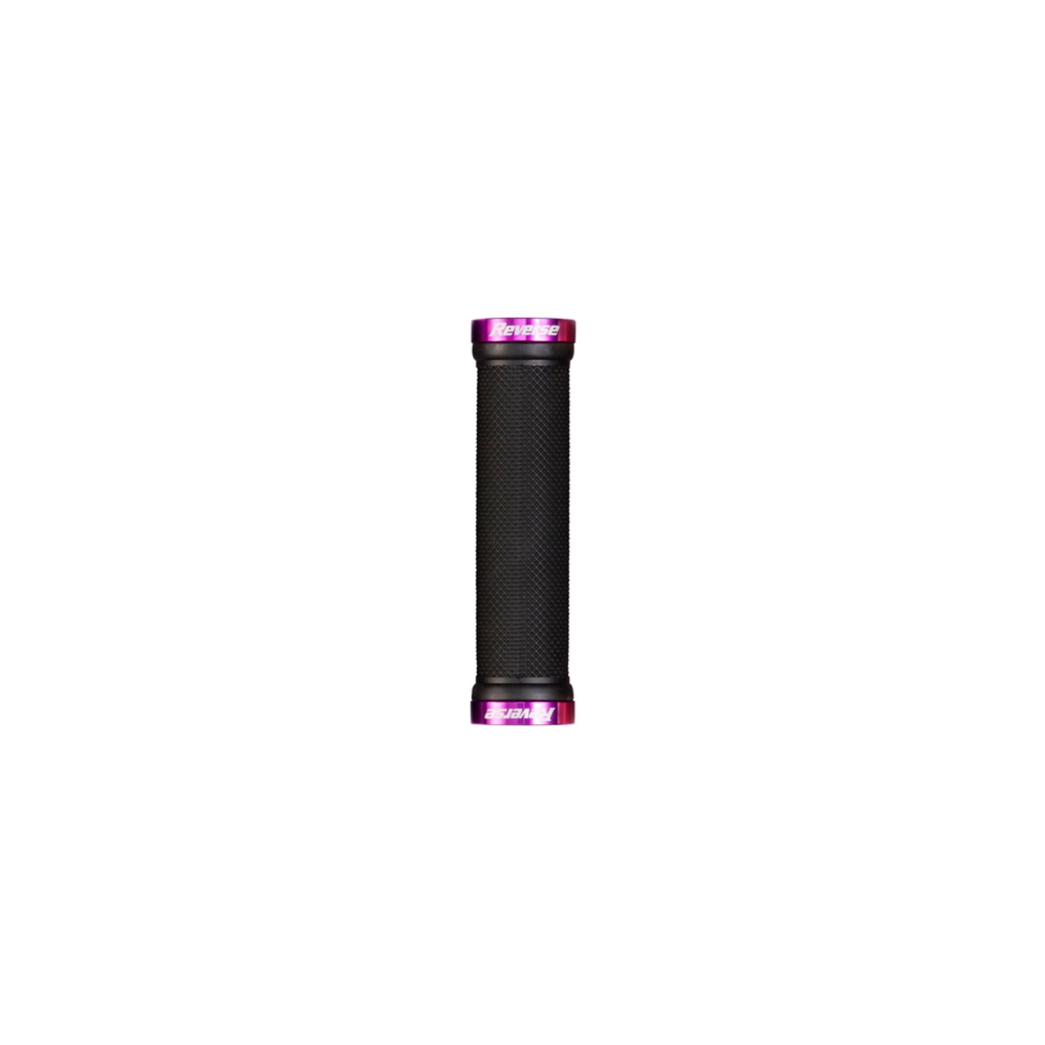 Reverse Classic Lock On Grips Black/Purple / 29mm Thick