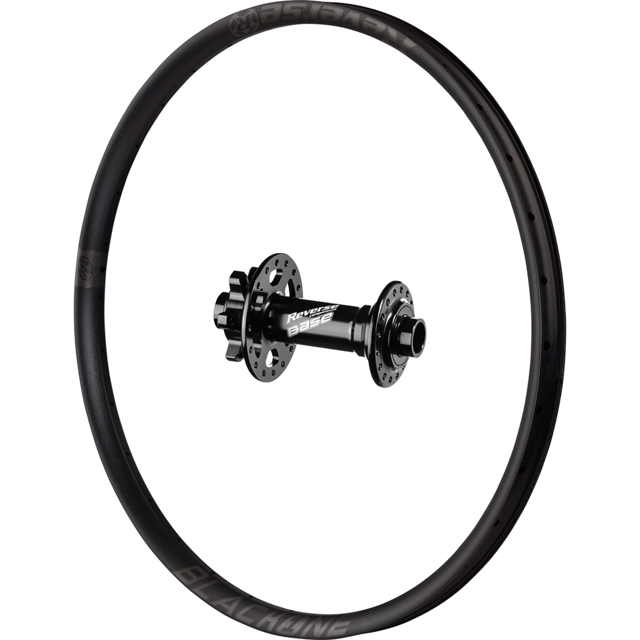 Reverse Components Black ONE Boost Front Wheel Stealth / 29 / 15 x 110mm