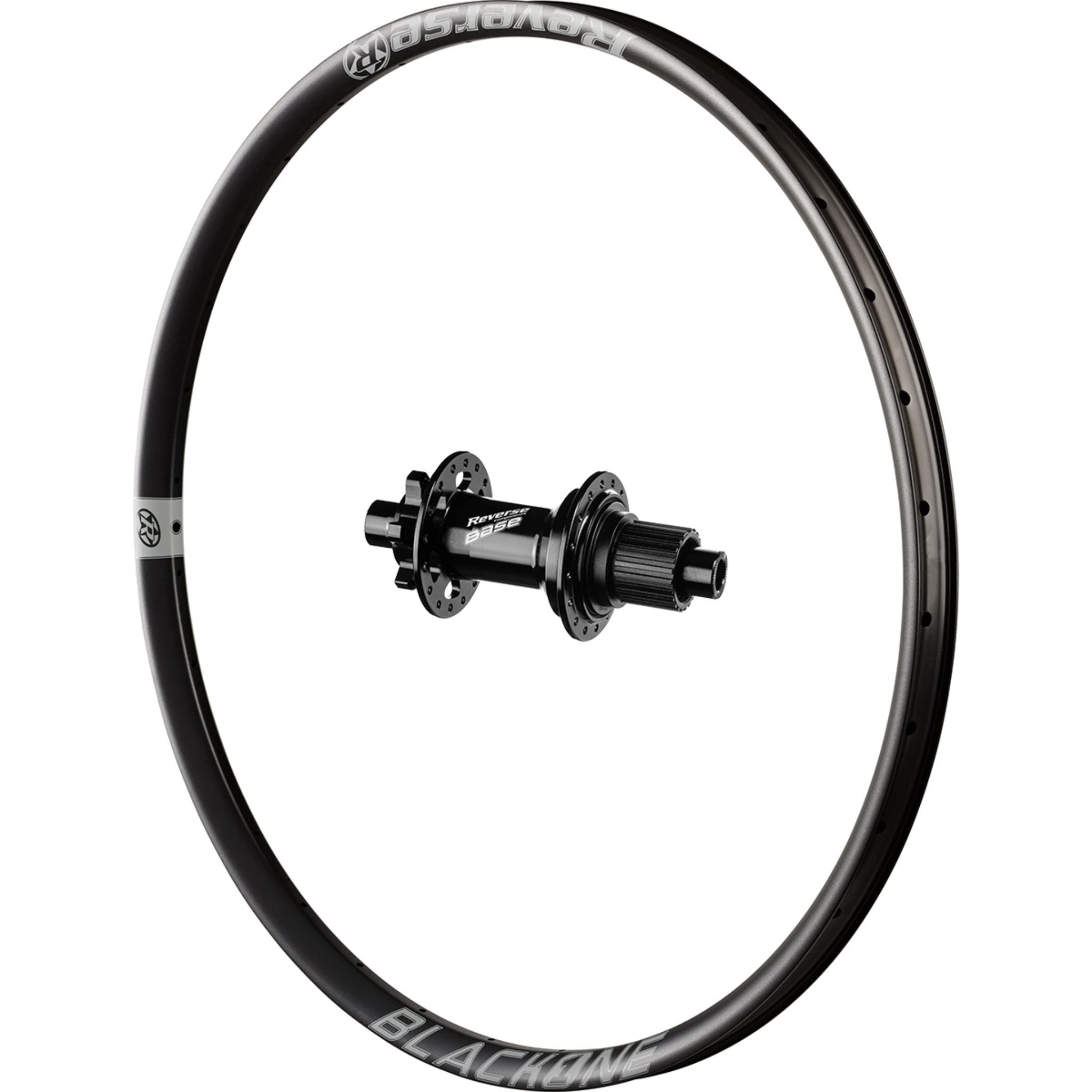 Reverse Components Black ONE Boost Rear Wheel Grey / 29 / 148 x 12mm - Shimano Microspline