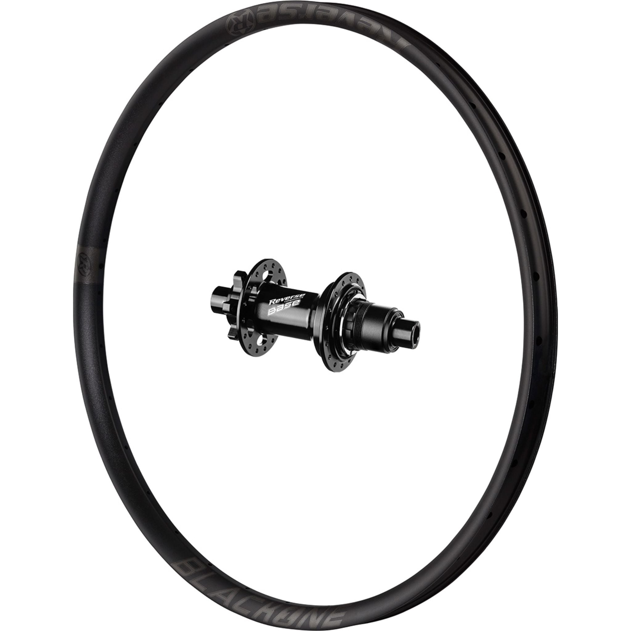 Reverse Components Black ONE Boost Rear Wheel Stealth / 27.5 / 148 x 12mm - SRAM XD