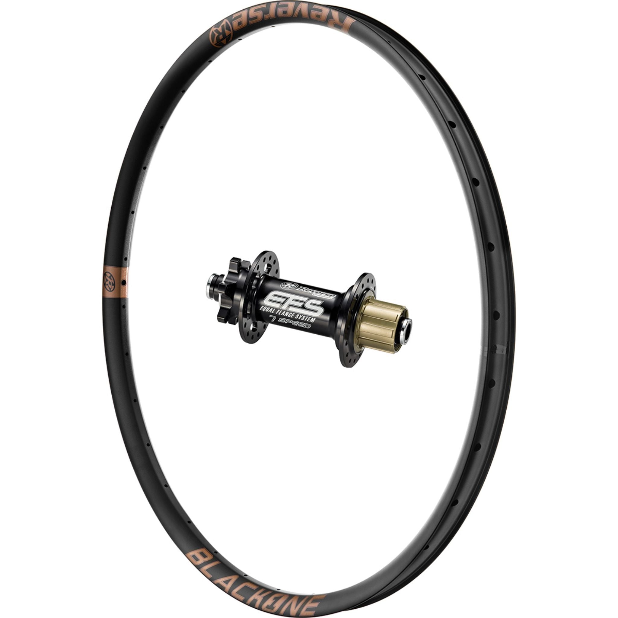Reverse Components Black ONE DH Rear Wheel Copper / 29 / 150 x 12mm - Shimano DH7