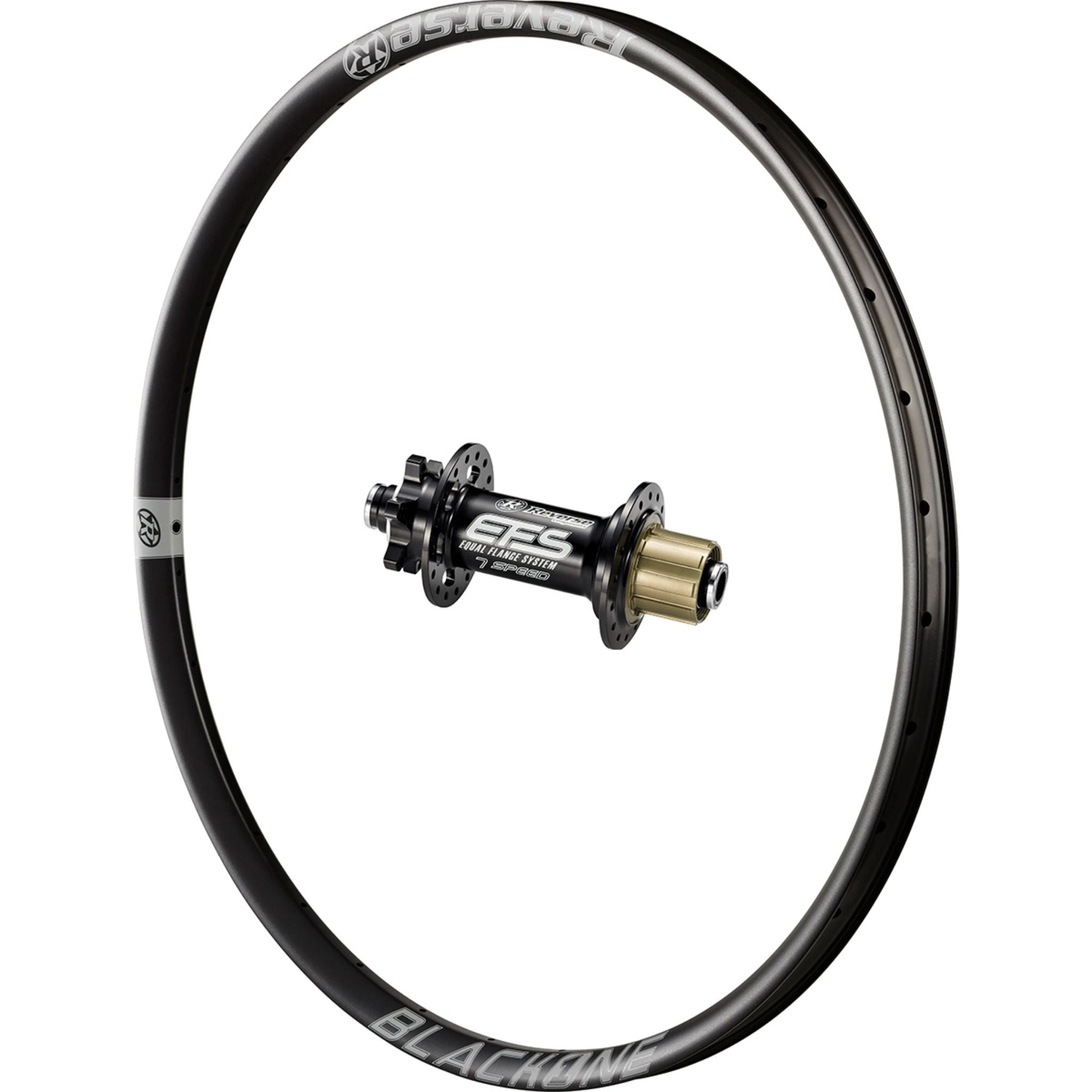 Reverse Components Black ONE DH Rear Wheel Grey / 27.5 / 150 x 12mm - Shimano HG
